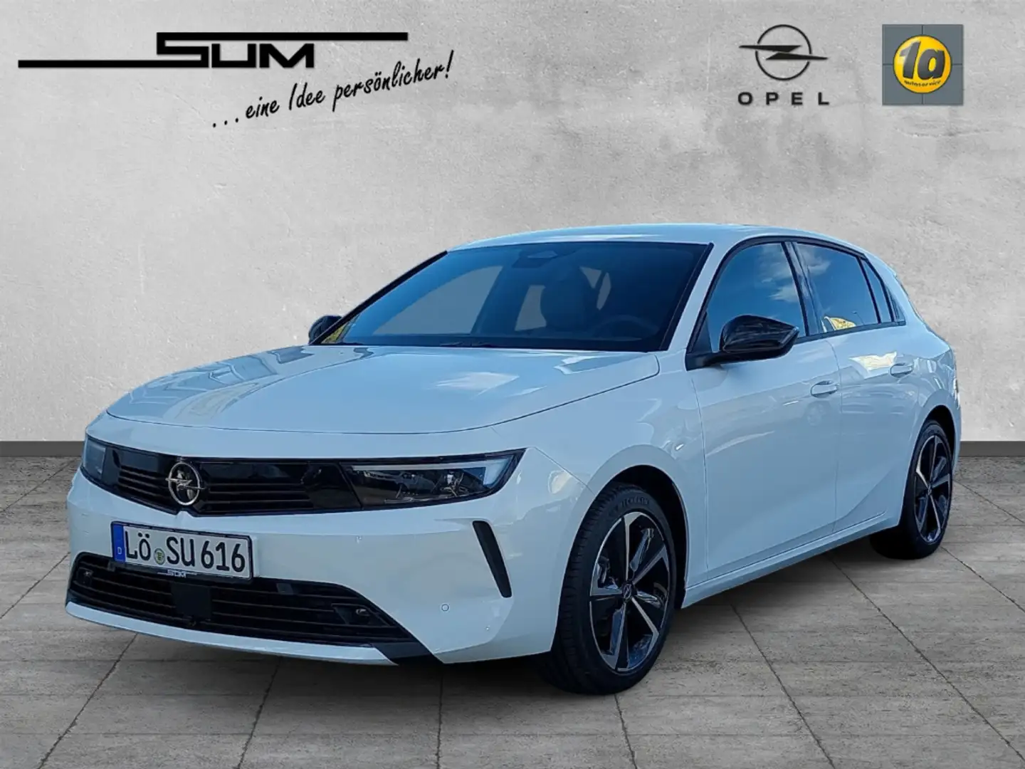 Opel Astra L Edition Sitzh.Navi Rückfahrk. Lenkradhei.LM Felg Weiß - 1