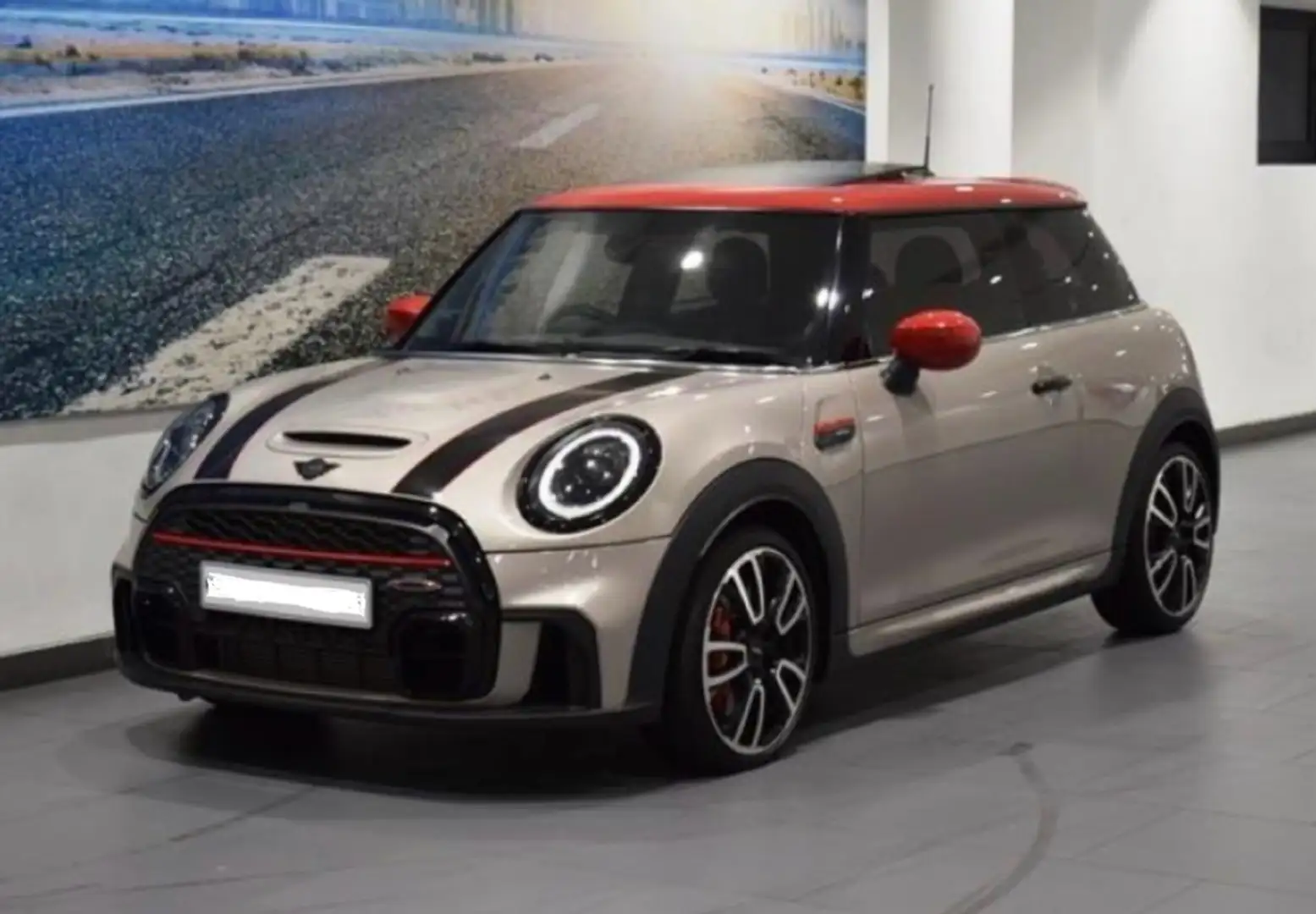 MINI John Cooper Works Aut. Gris - 1