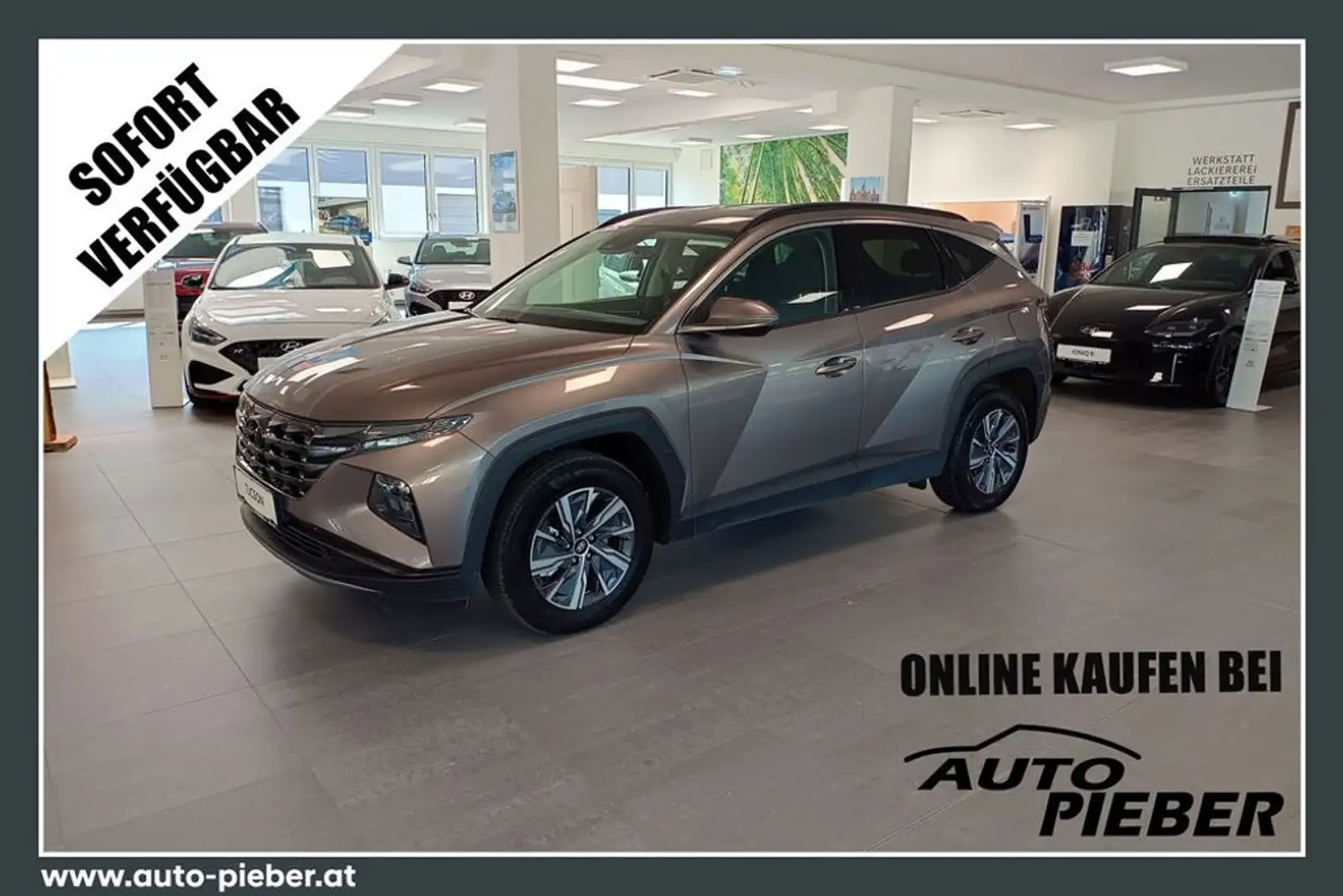Hyundai TUCSON Hybrid 1,6 T-GDI Trendline 2WD *LED*Navi* Marrón - 1