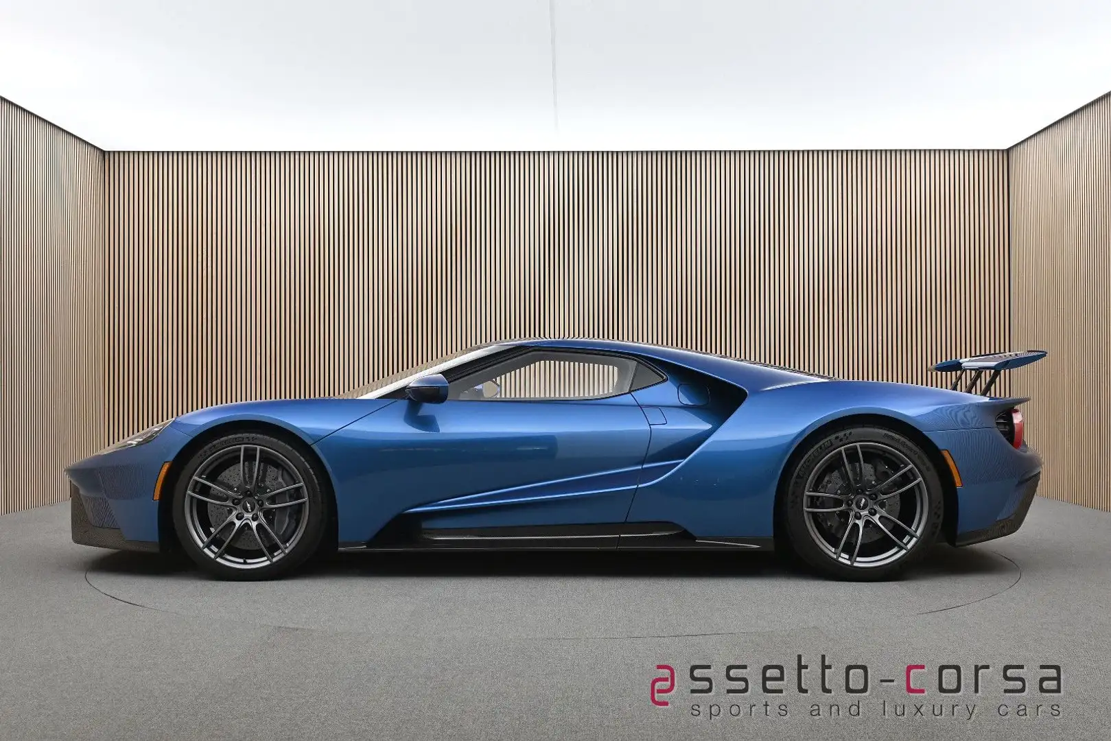 Ford GT MkI *483kW*Liquid Blue*Carbon*6P-Gurte*PPF Blau - 1