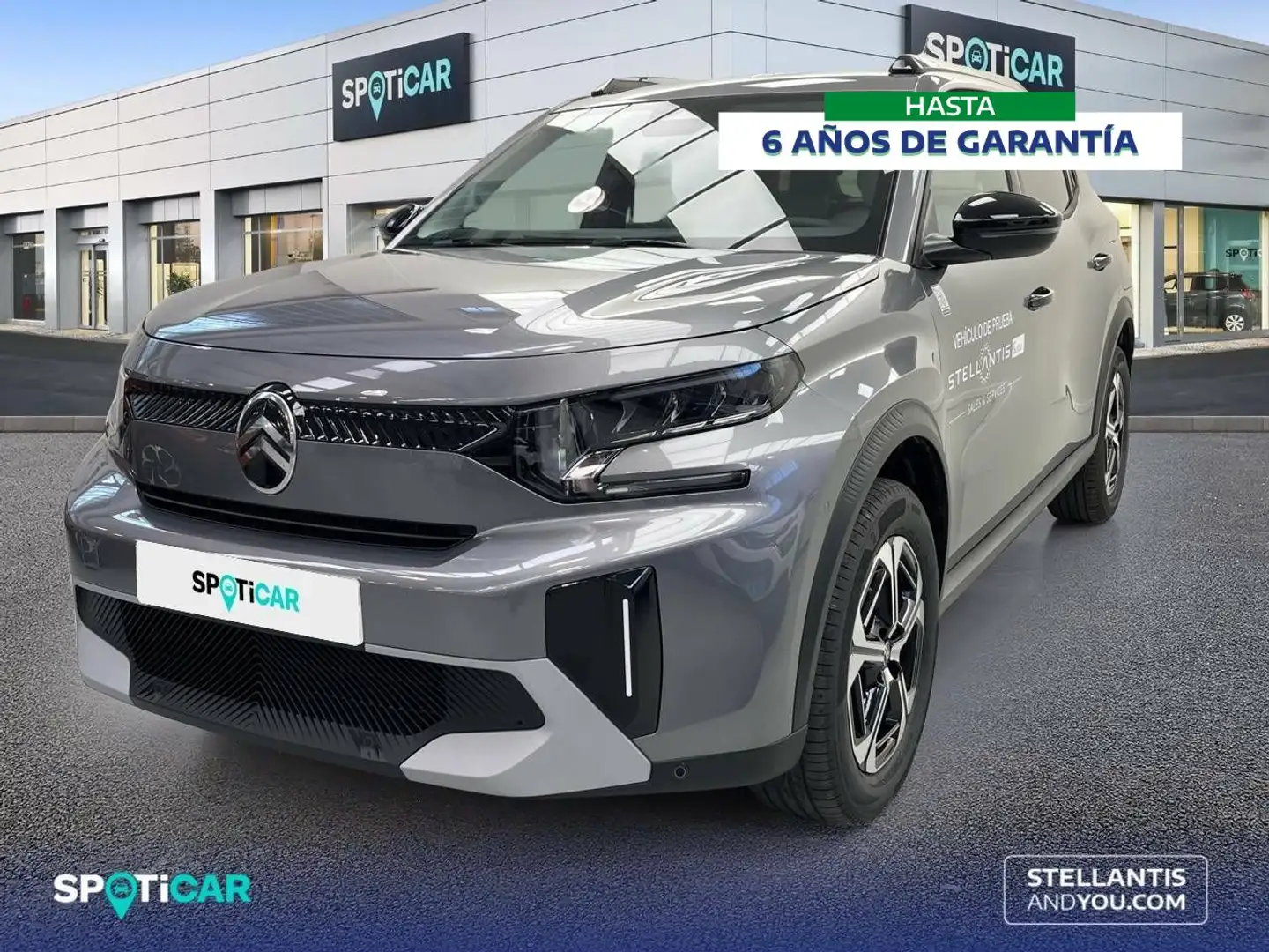 Citroen C3 Aircross Hybrid 145 ë-DCS6 Max Gris - 1