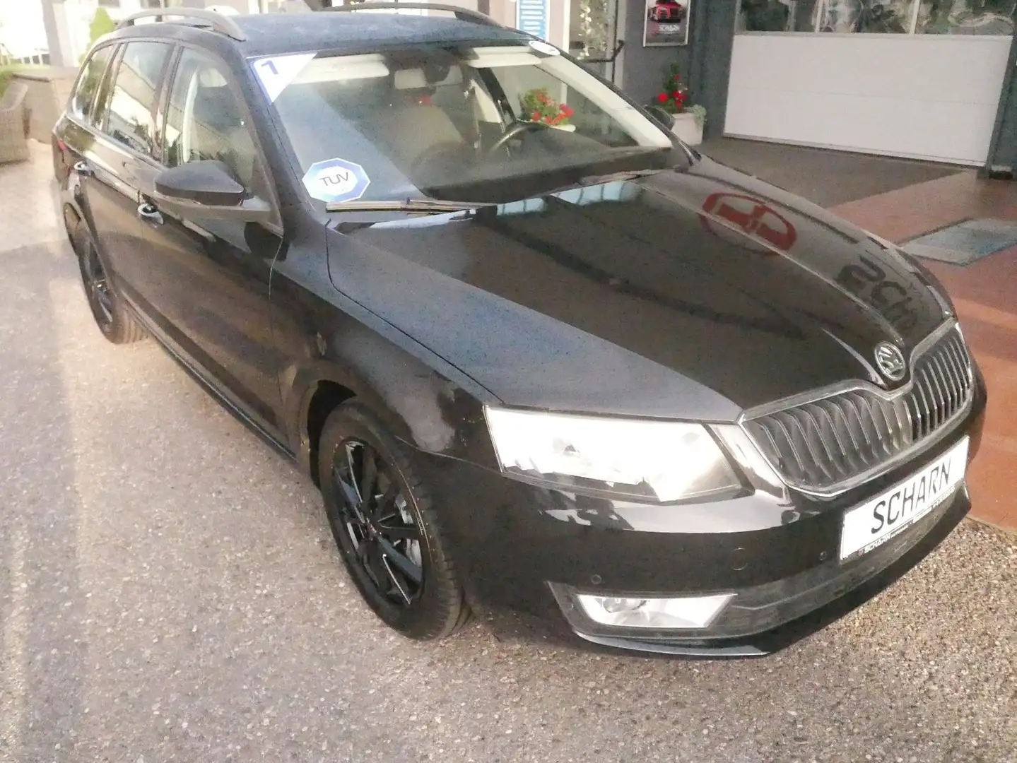 Skoda Octavia Combi Ambit.2-Hand,Scheckheft.Garantie! Negro - 2