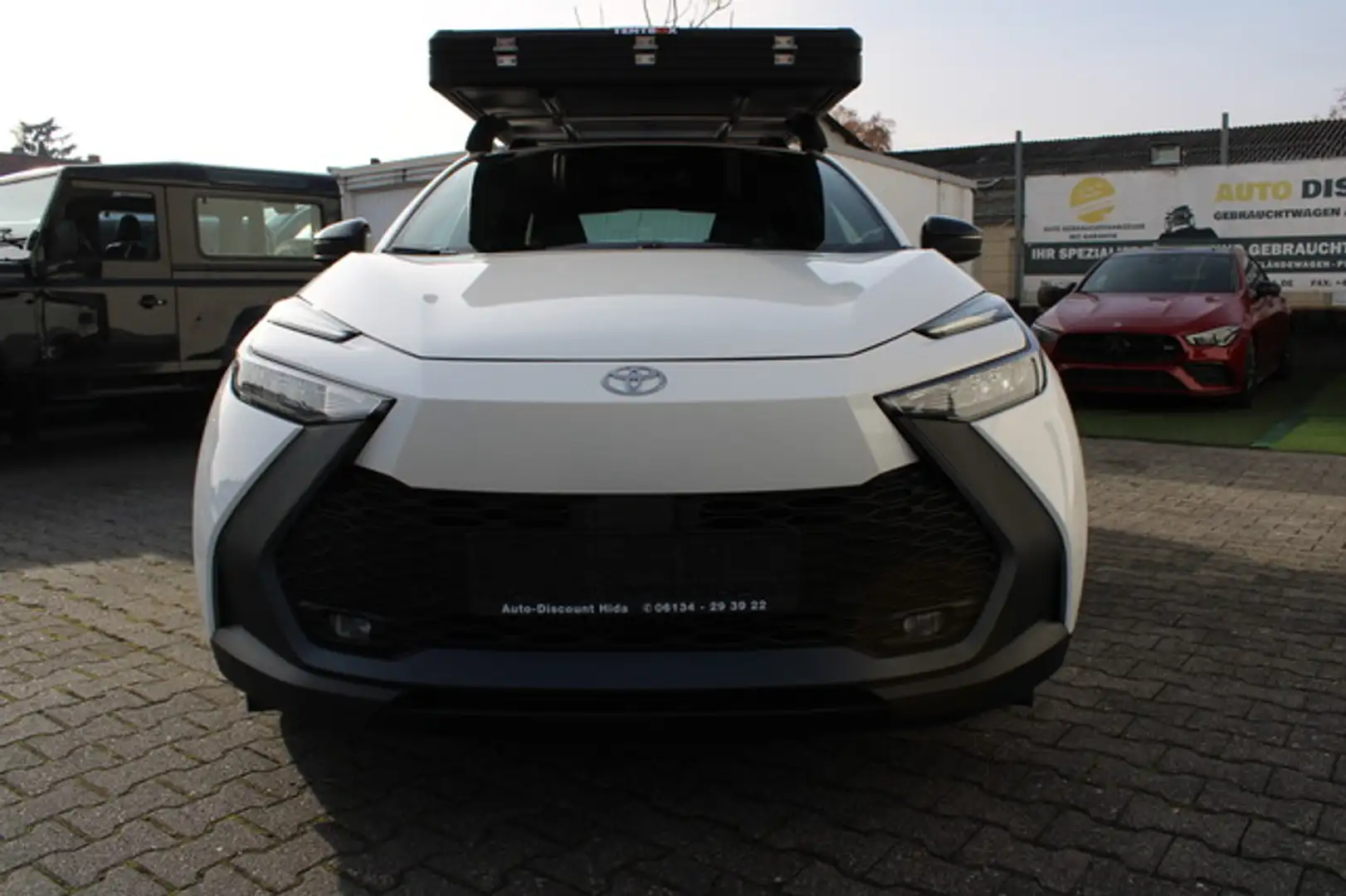 Toyota C-HR Hybrid FWD Flow DACHZELT*Fahrradträger*wenigKm Blanc - 2