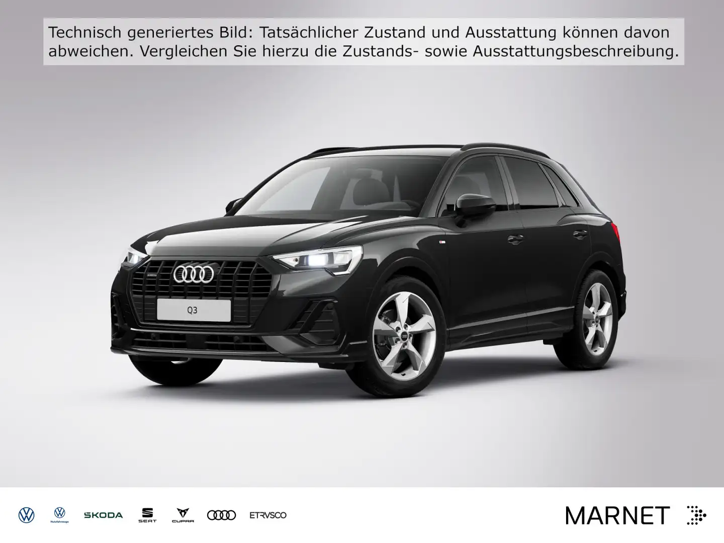 Audi Q3 SUV S line 35 TDI quattro*Einparkhilfe*Optikp Schwarz - 1