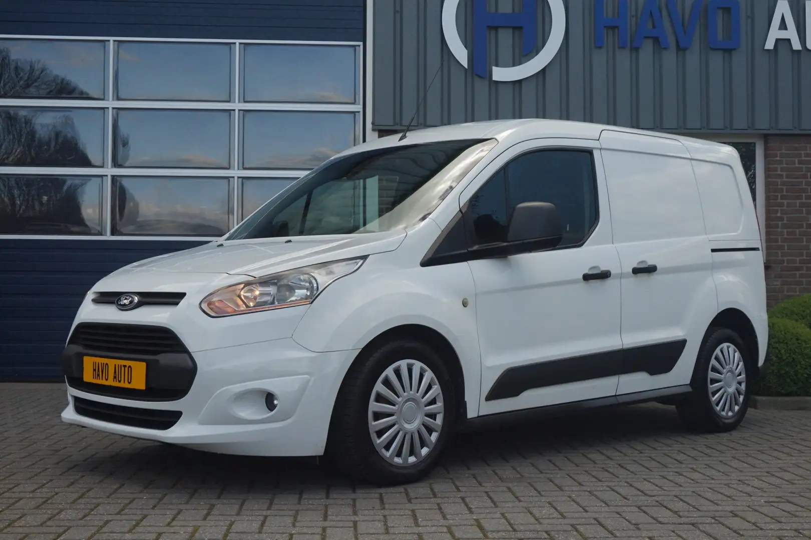 Ford Transit Connect 1.0 Ecoboost Trend, AIRCO, 3-ZITS, 2X SCHUIFDEUR, Blanc - 2