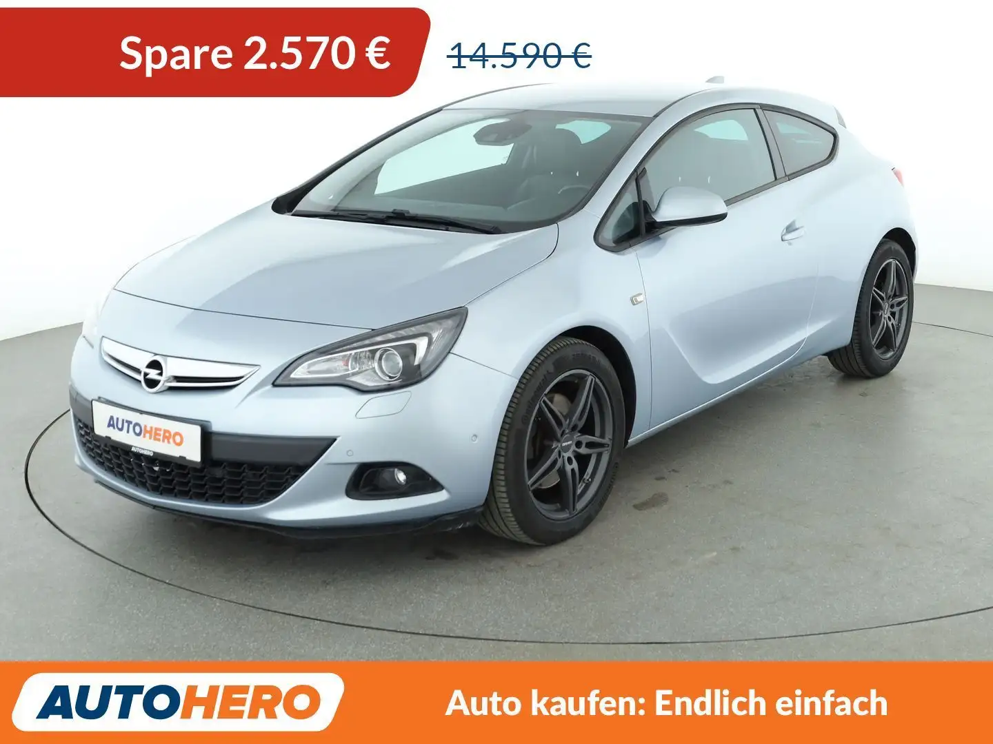 Opel Astra 1.6 SIDI Turbo Active*XENON*NAVI*TEMPO*PDC*SHZ* Grau - 1