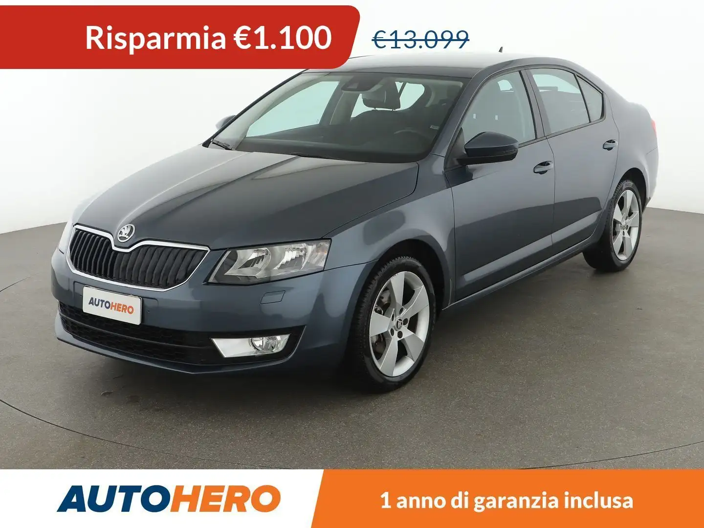 Skoda Octavia 2.0 TDI Elegance Gris - 1