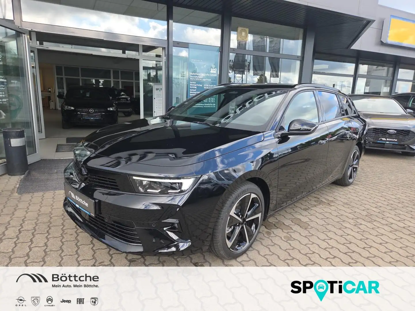 Opel Astra ST 1,5 Diesel Schwarz - 1