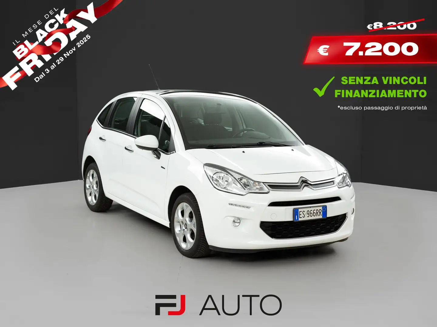 Citroen C3 1.2 VTi Exclusive 82cv Blanc - 1