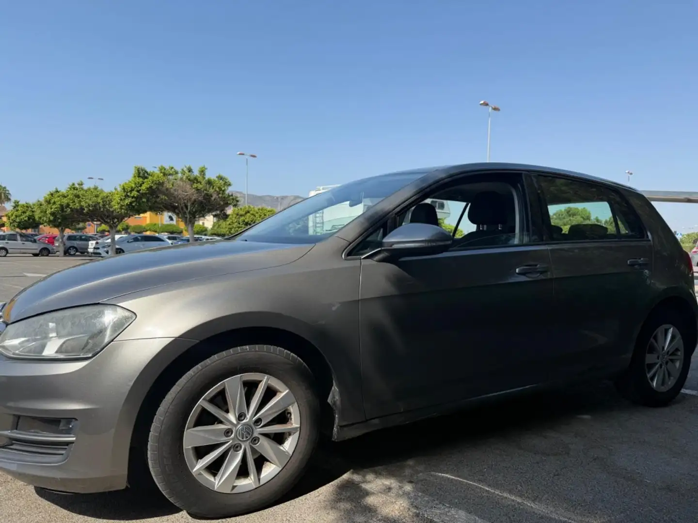 Volkswagen Golf 1.6TDI CR BMT Bluemotion 110 Gris - 2
