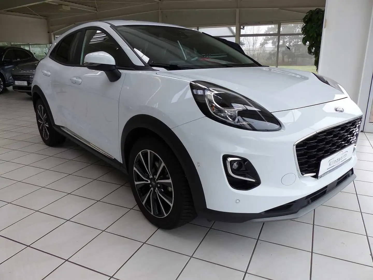 Ford Puma 1.0 EcoBoost mHEV Titanium X iACC,Navi,GJR Weiß - 2