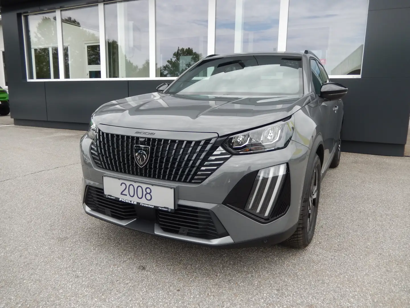 Peugeot 2008 Allure PureTech 100 S Gris - 1