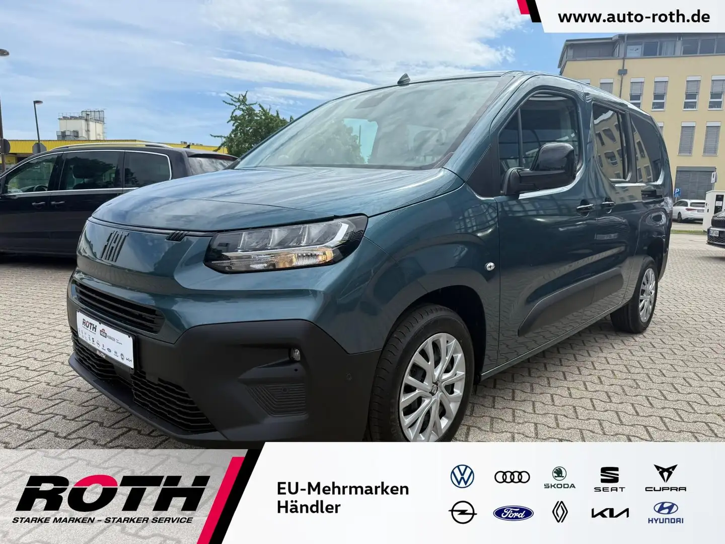Fiat Doblo MAXI 1,5 MJ25 Navi*LED*DAB*Kamera*PDC* Bleu - 1