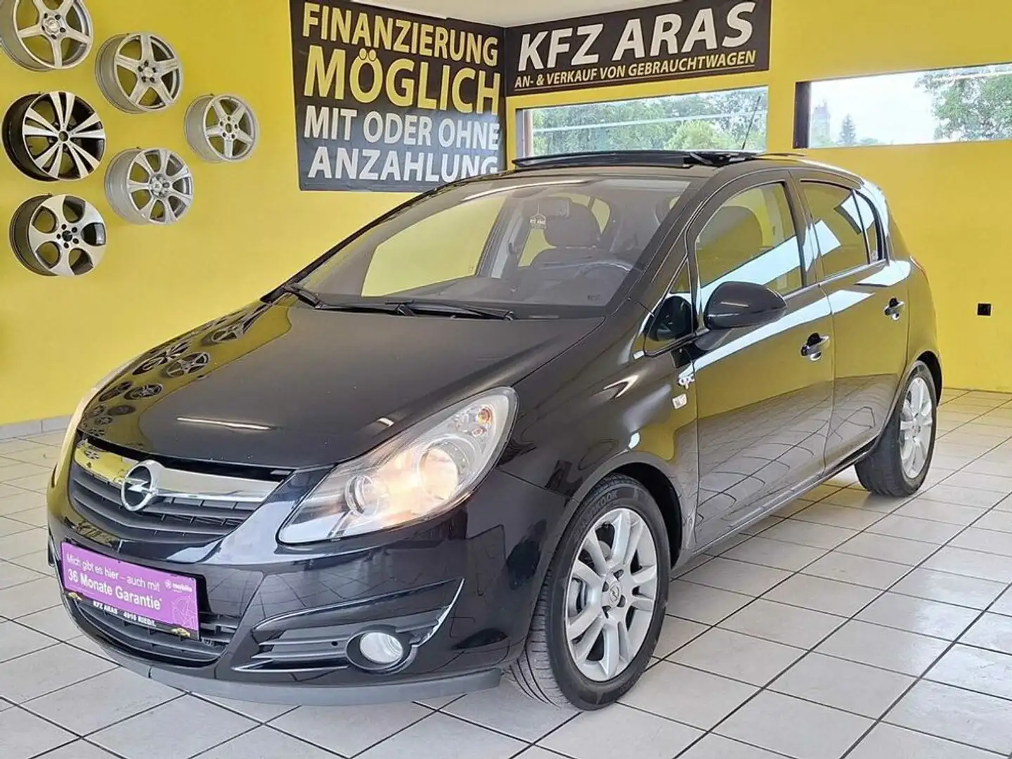 Opel Corsa Sport GUTER ZUSTAND, KLIMA, AUTOMATIK Schwarz - 1