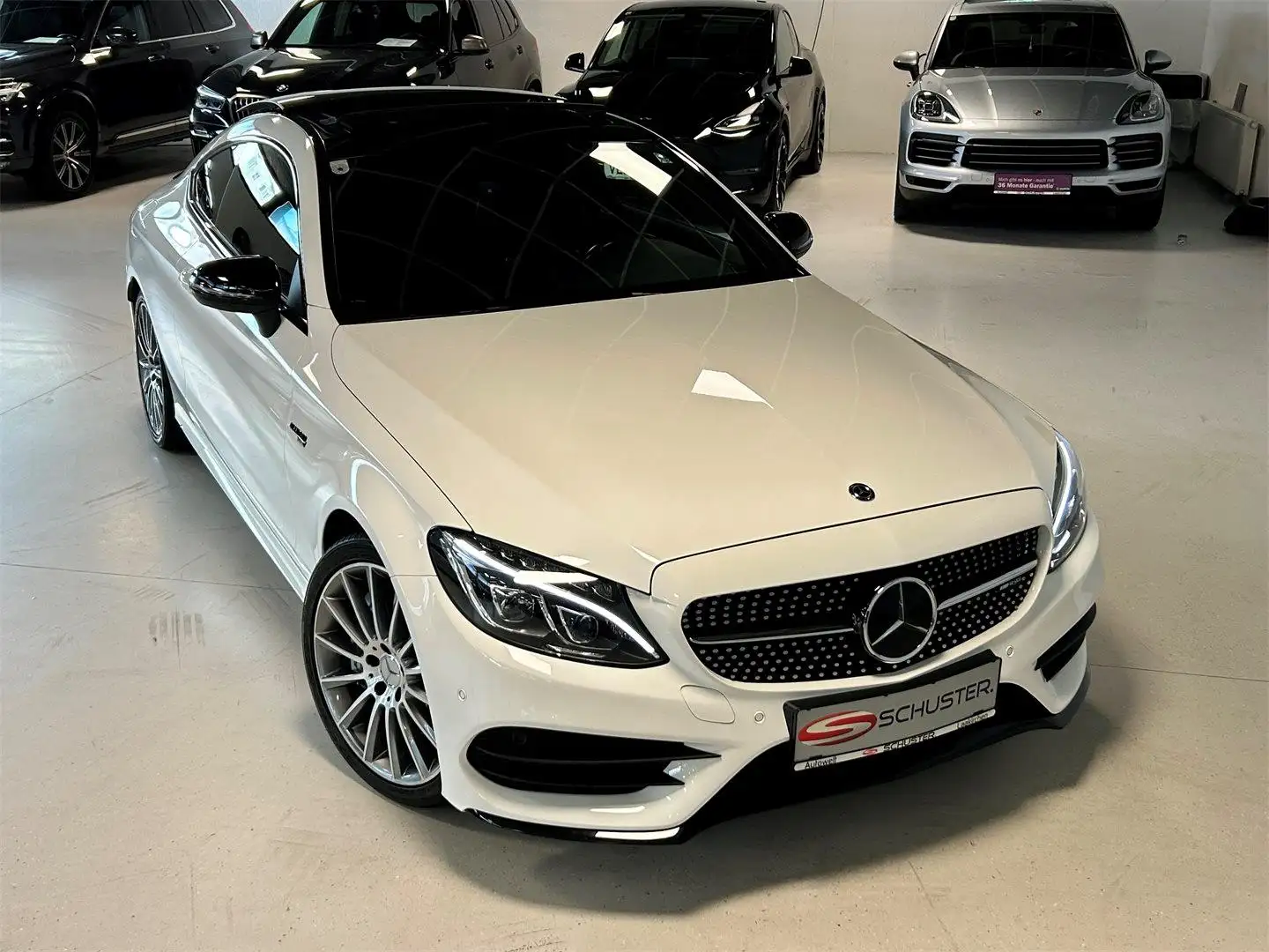 Mercedes-Benz C 43 AMG 4Matic *Perf.-AGA*BURMESTER*PANO*AMBIENTE Blanc - 2