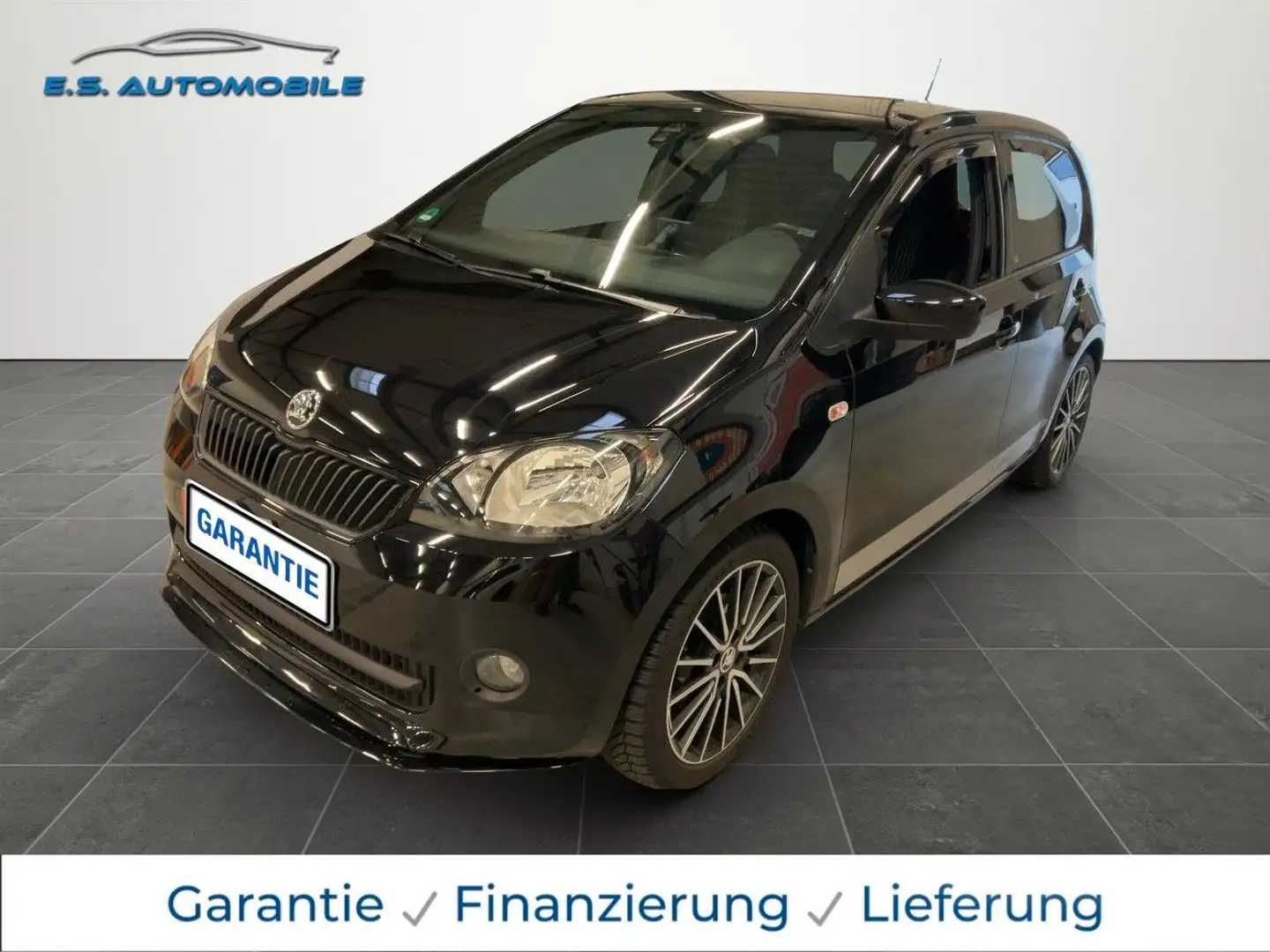 Skoda Citigo 1.0 MPI Monte Carlo GARANTIE/NAVI/PDC/SHZ Schwarz - 1