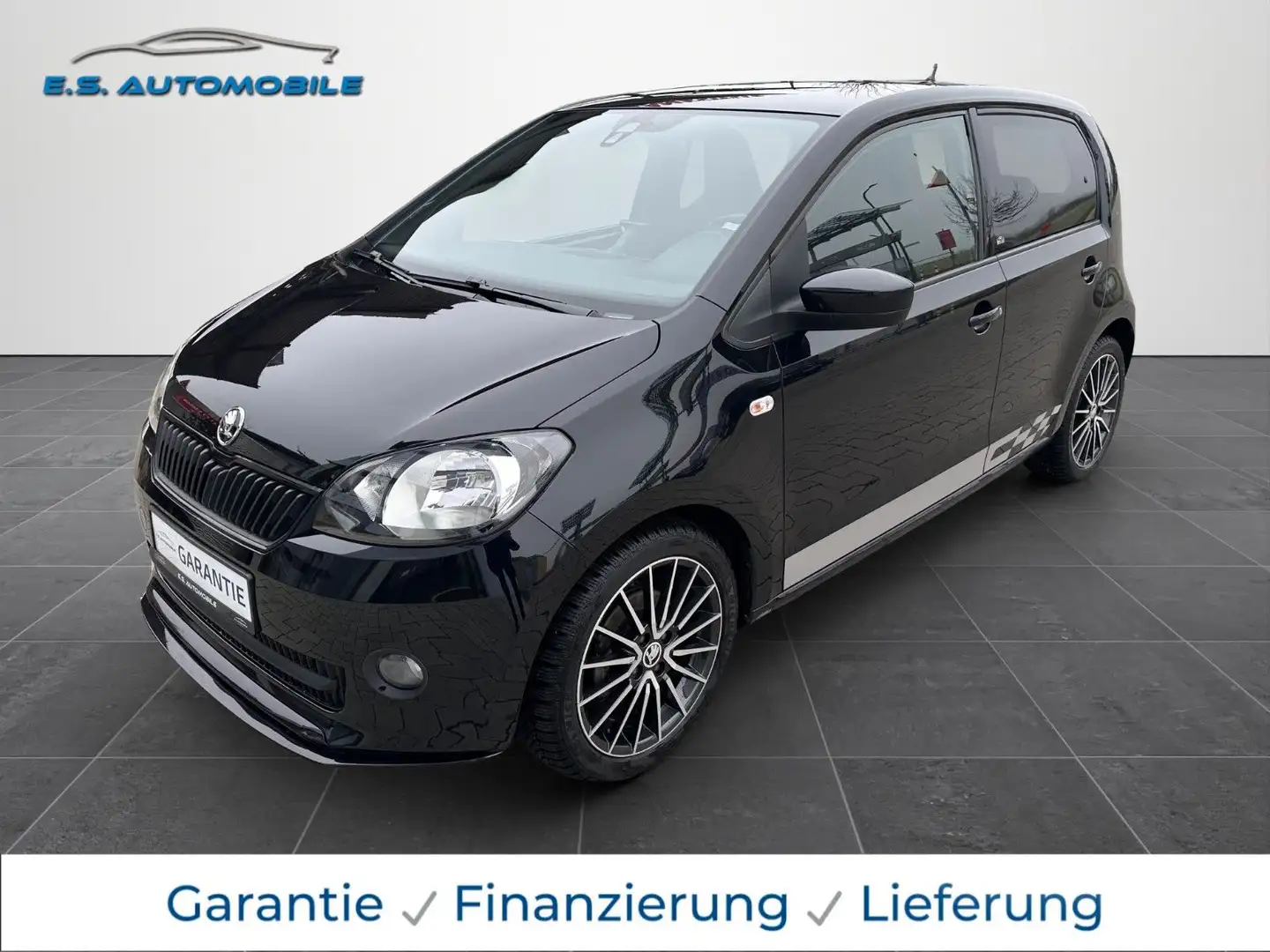 Skoda Citigo 1.0 MPI Monte Carlo GARANTIE/NAVI/PDC/SHZ Schwarz - 1