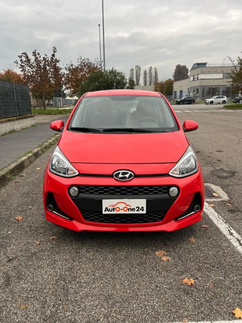 Hyundai i10 1.0 MPI Tech A/T AUTOM.-PREZZO REALE-NEOPATENTATI Rojo - 2
