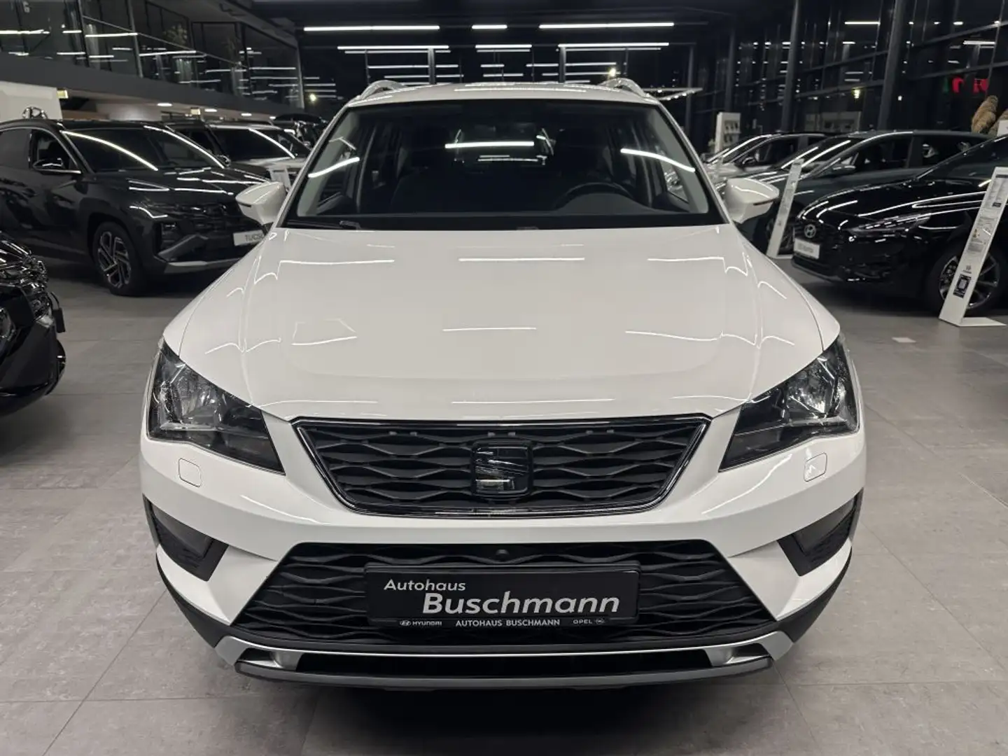 SEAT Ateca 1.4 ECO TSI STYLE +AHK+NAVI+RFK+ Alb - 2