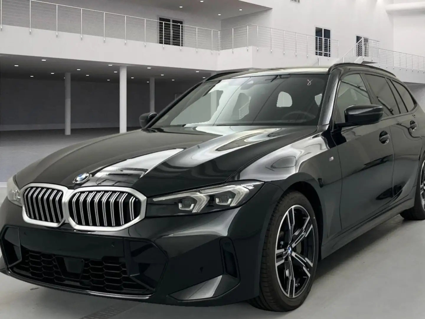 BMW 330 330 i xDrive Touring M Sport AHK PANO Ambi HiFi Negro - 1