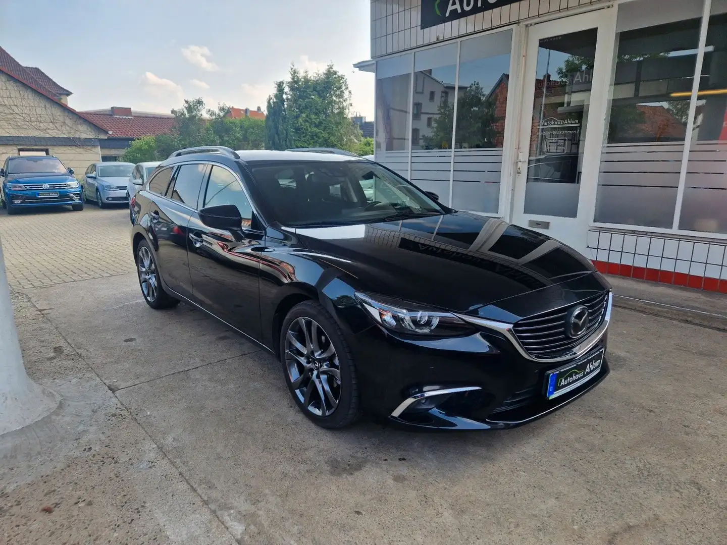 Mazda 6 Kombi Sports-Line Automatik Kamera AHK Klima Noir - 1