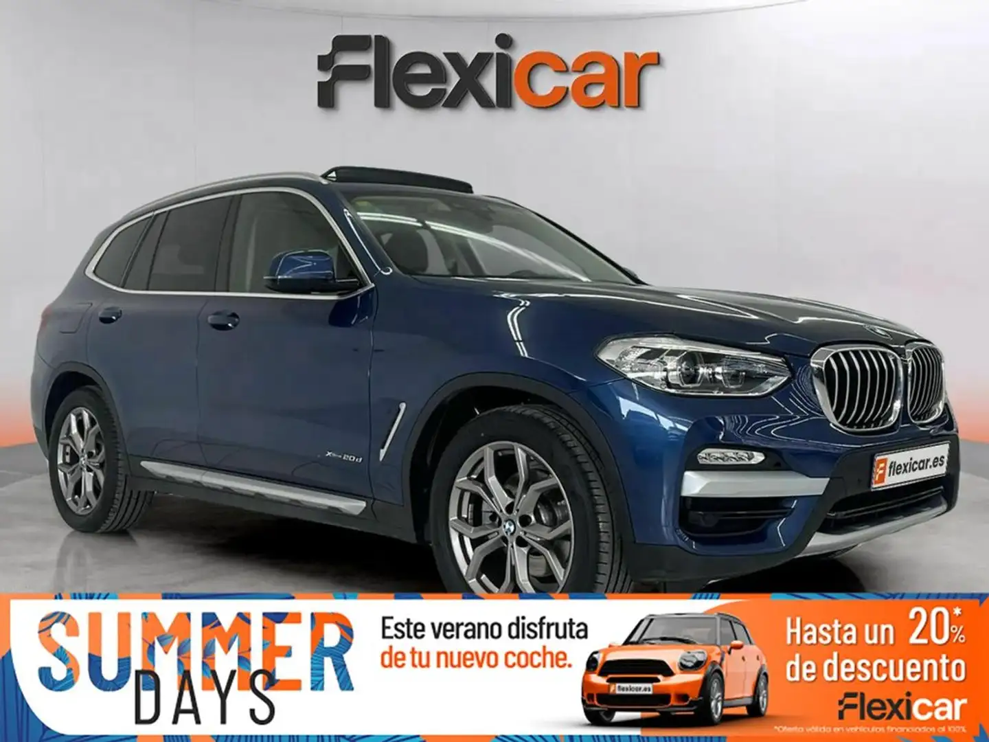 BMW X3 xDrive20d Azul - 1