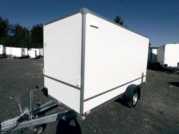 Kofferanhänger F1336HD Doppelügeltür