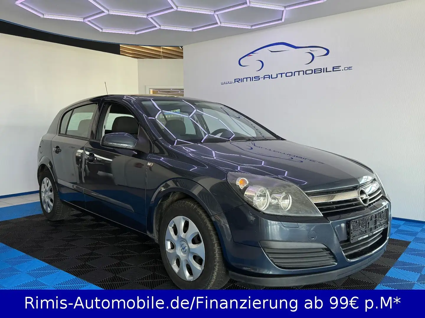 Opel Astra H Lim. Edition TÜV & Service Neu Klima 1.H Blau - 2