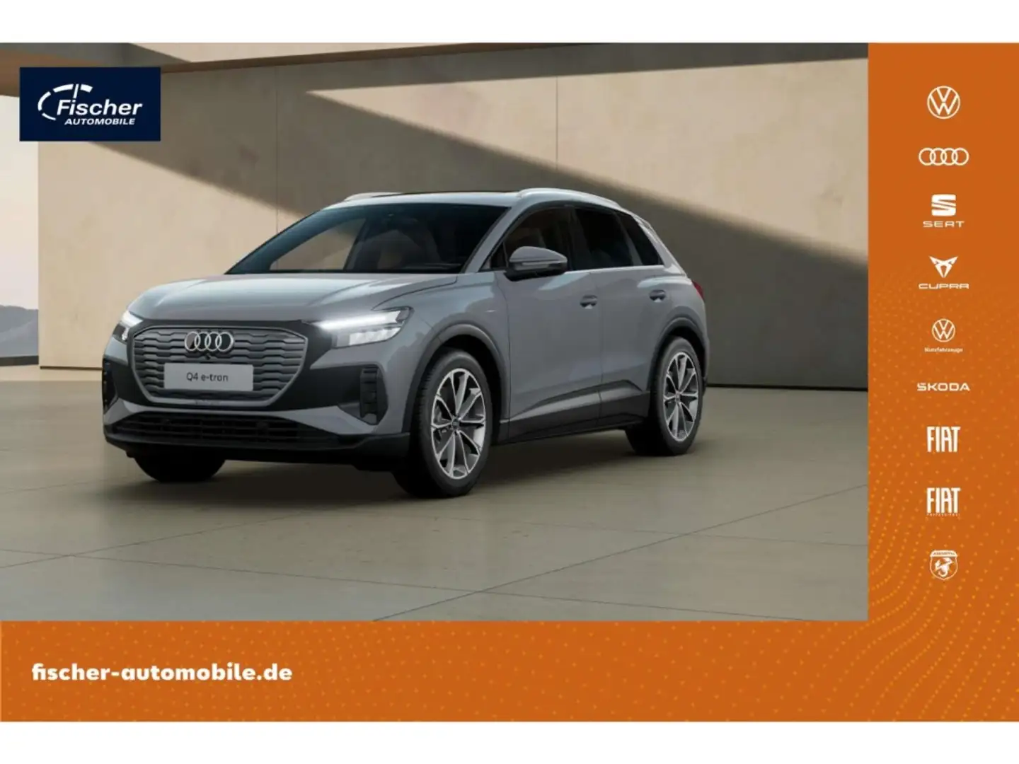 Audi Q4 e-tron 45 S line Grau - 1