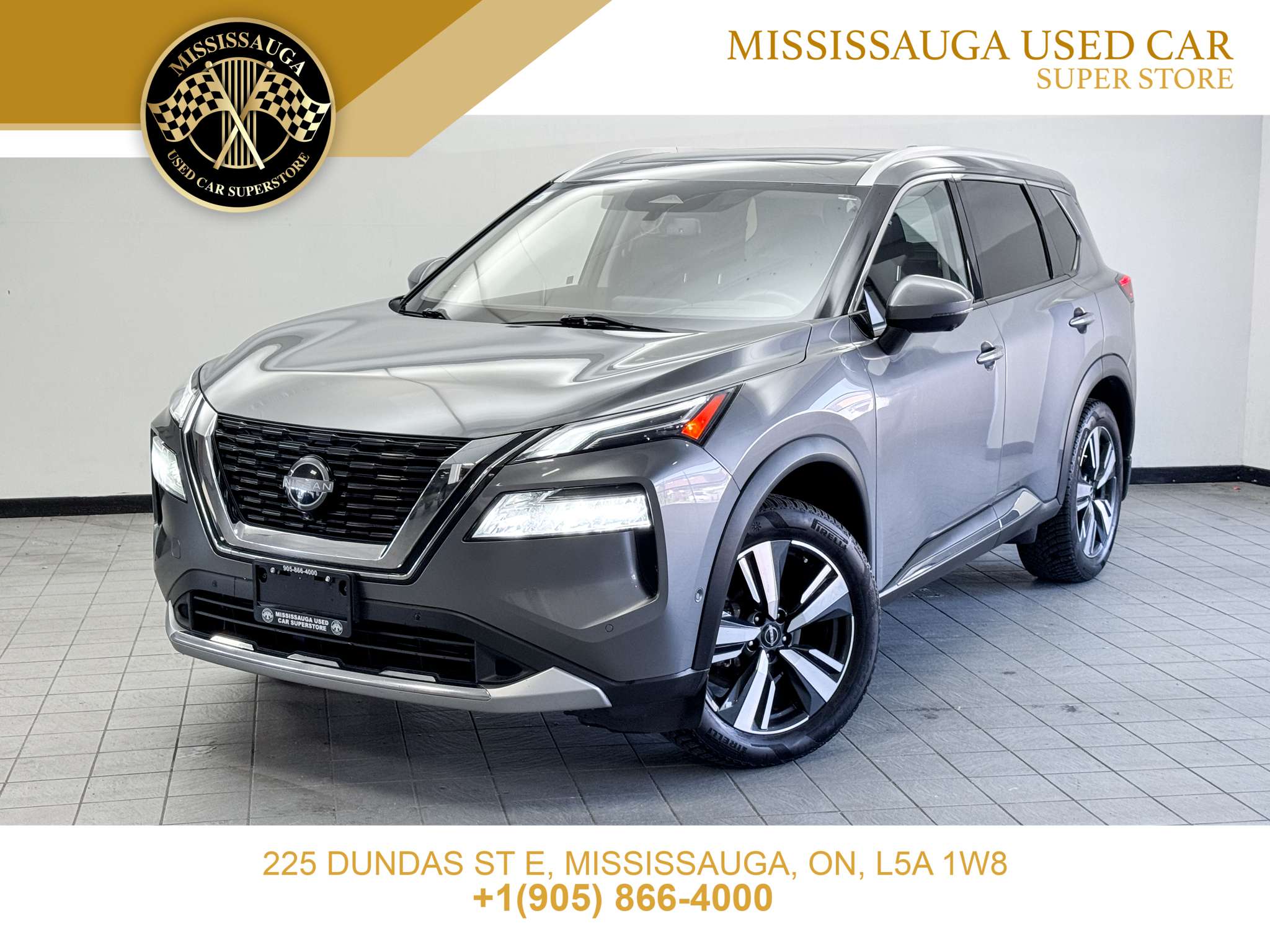 Gray 2023 Nissan Rogue SUV / Crossover All-Wheel Drive Automatic