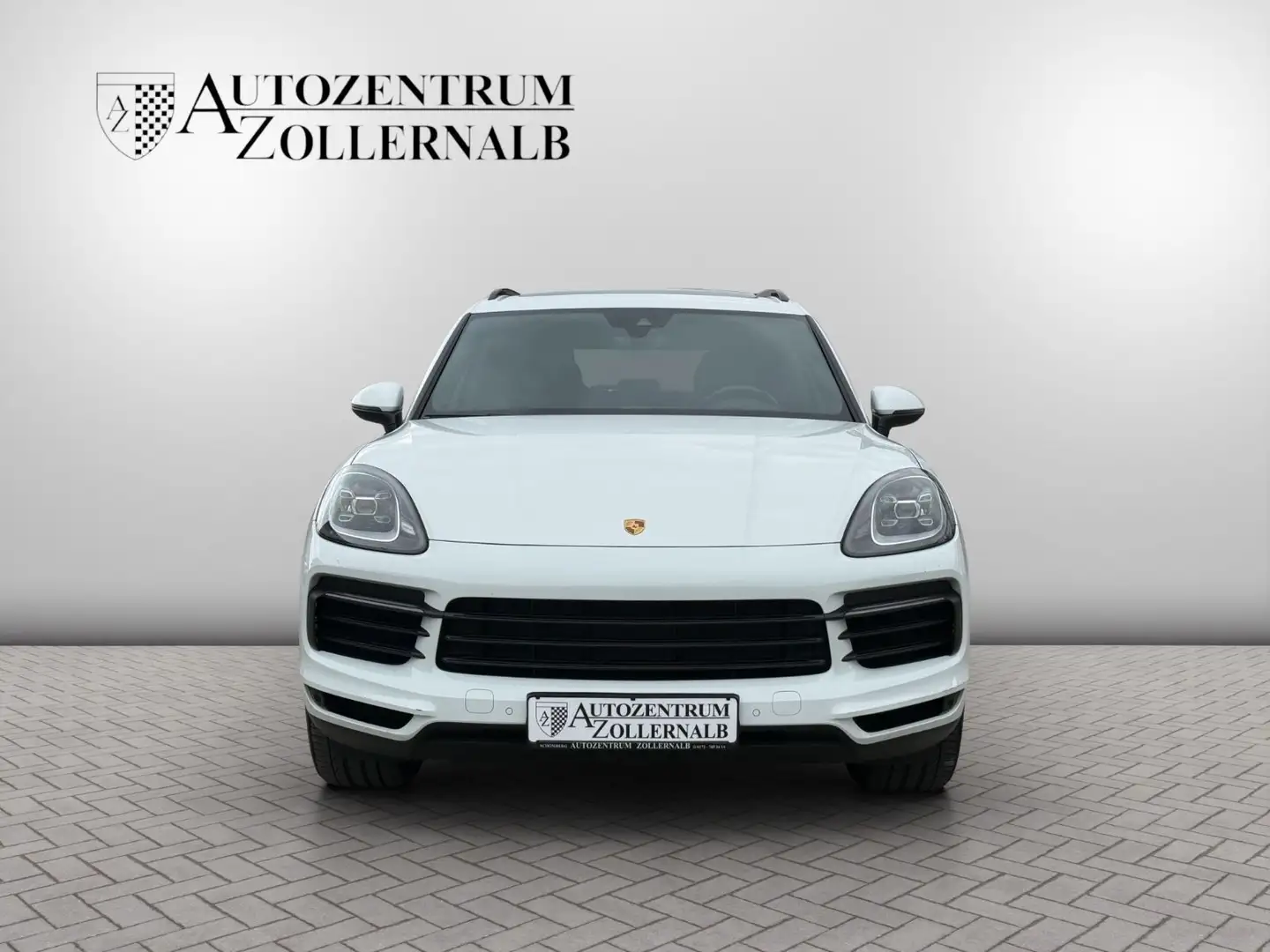 Porsche Cayenne S *1.HAND*SPUR*PANO*PDLS*LNKRDHZG*AHK* Weiß - 2