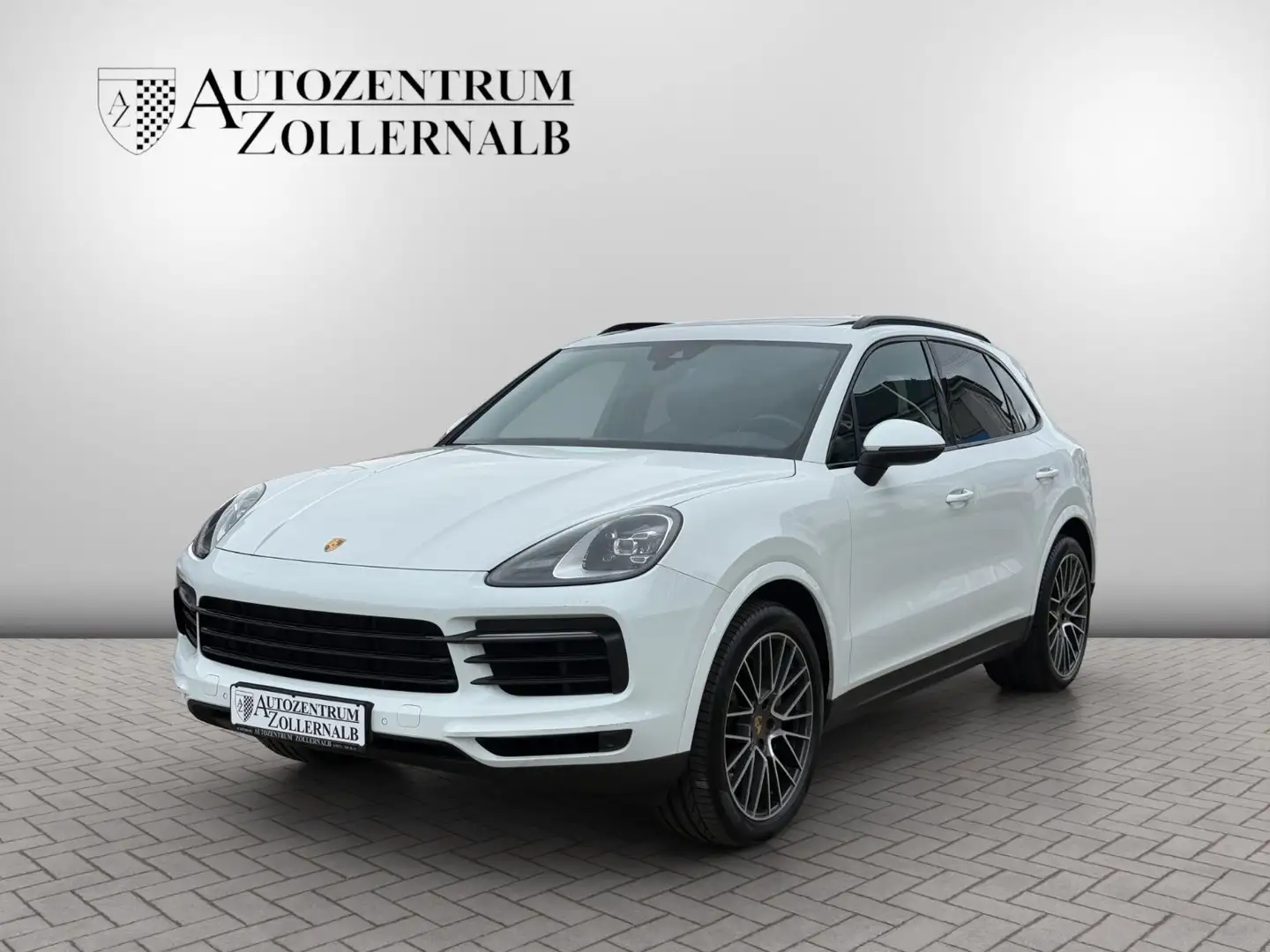 Porsche Cayenne S *1.HAND*SPUR*PANO*PDLS*LNKRDHZG*AHK* Weiß - 1