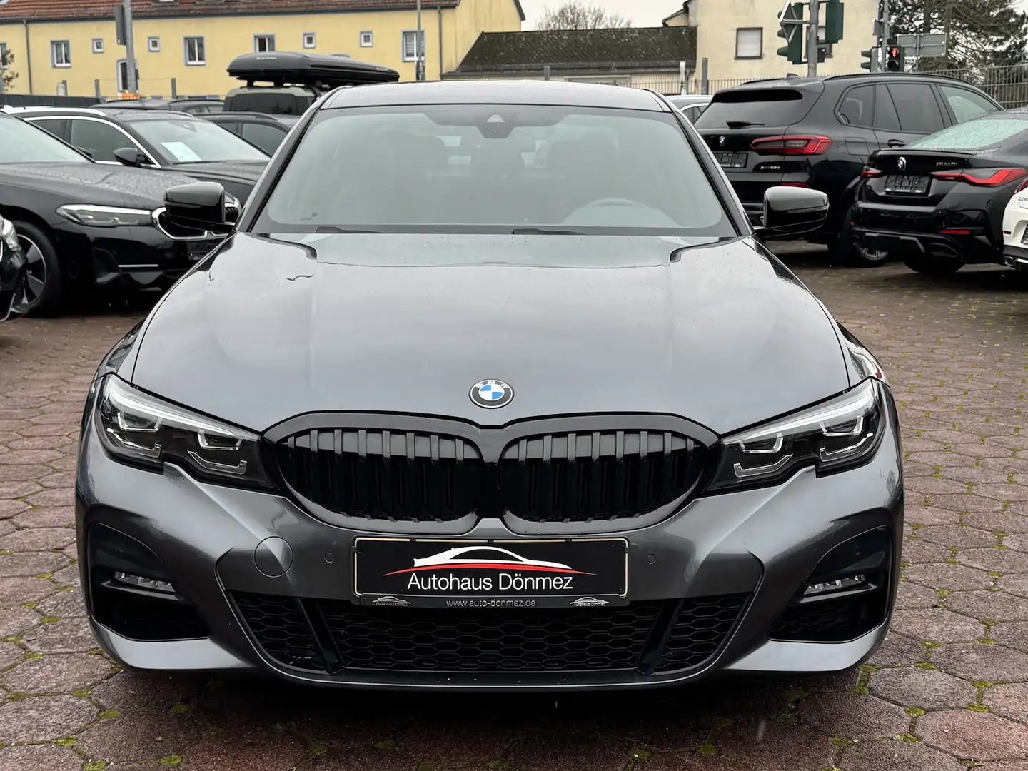 BMW 318 318d M Sport SHADOW LED DRIV-ASSIST LIVE COCKP Gris - 2