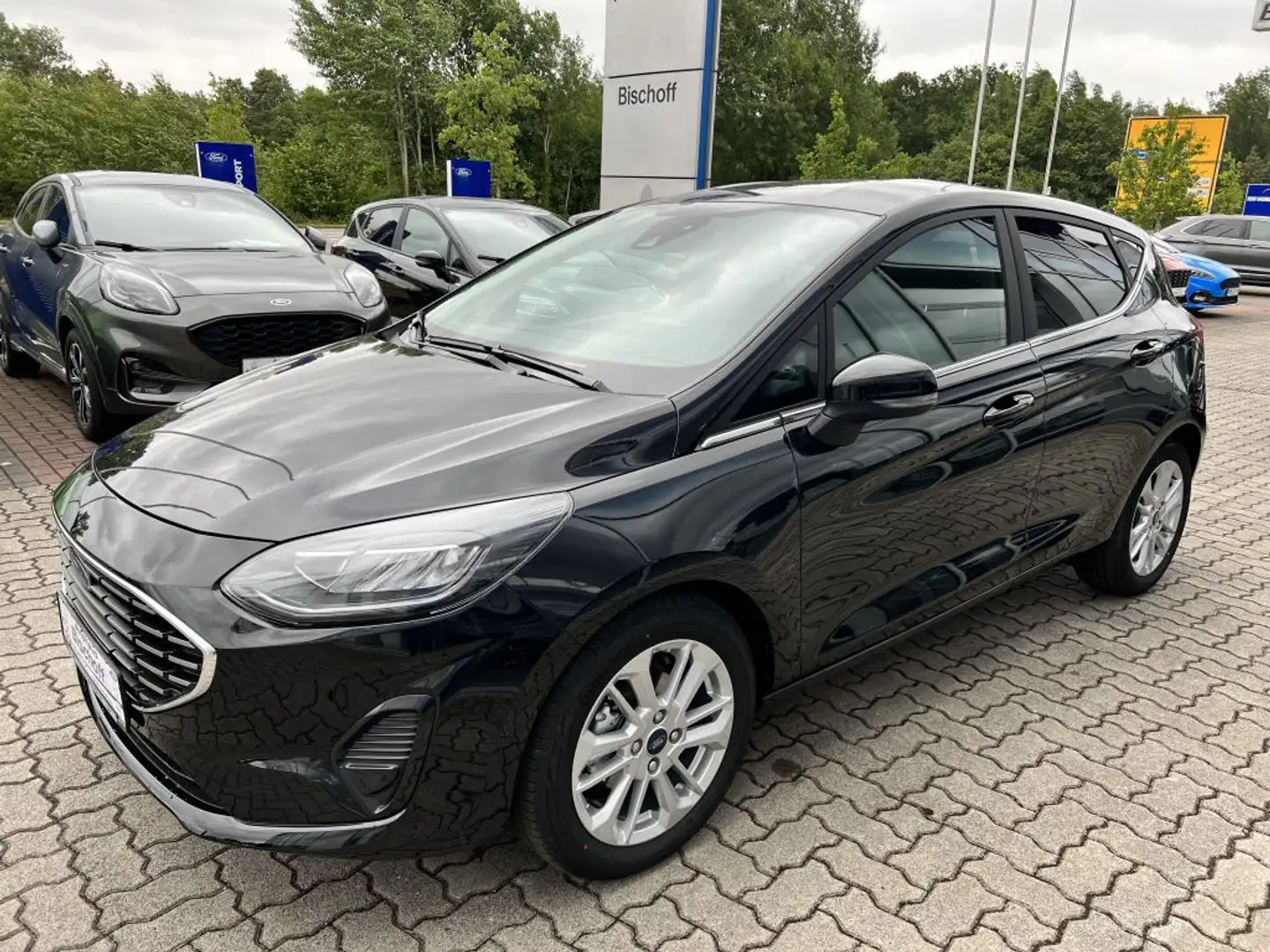 Ford Fiesta 1.0 EcoBoost Hybrid S&S Automatik TITANIUM X Negro - 1