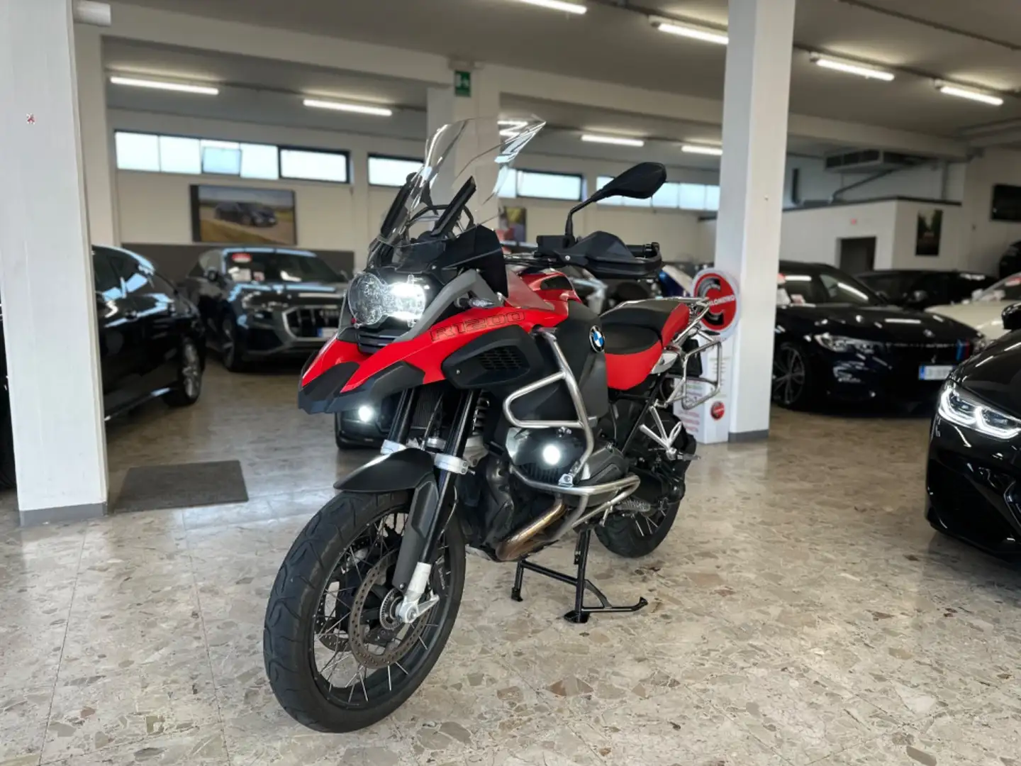BMW R 1200 GS Adventure Rouge - 1