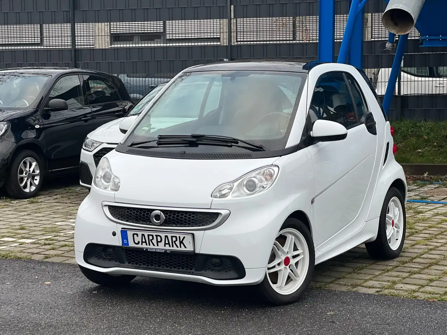 smart forTwo coupe softouch edition whiteshade Brabus Felgen Biały - 2