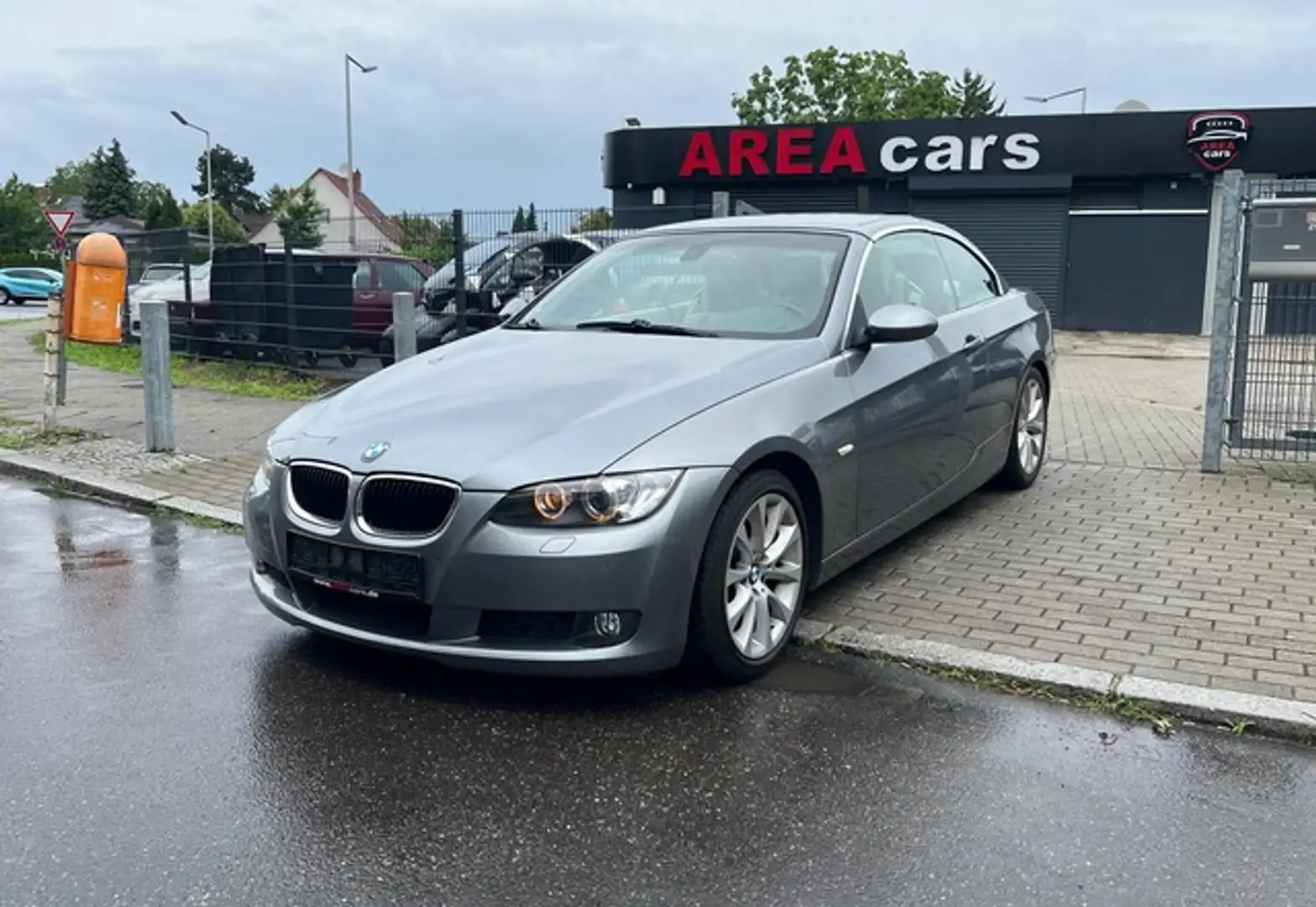 BMW 320 i Cabrio*XENON*KLIMA*SHZ*LEDER Gris - 1