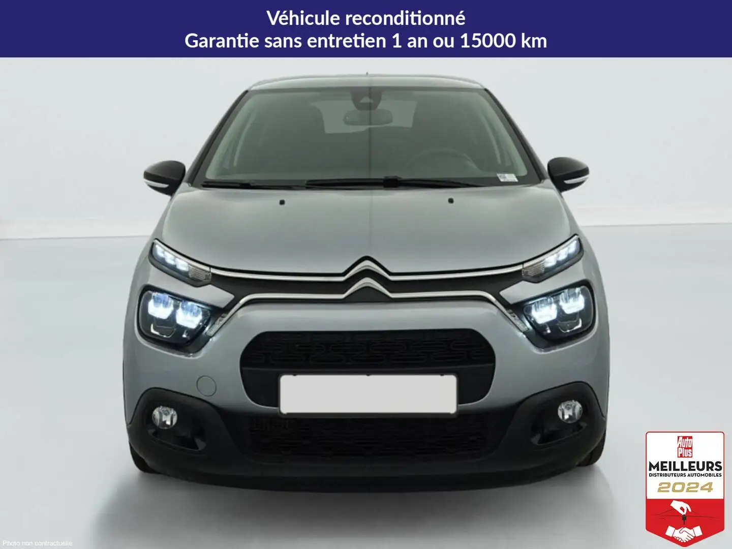 Citroen C3 PureTech 110 ch BVM6 Max Gris - 2