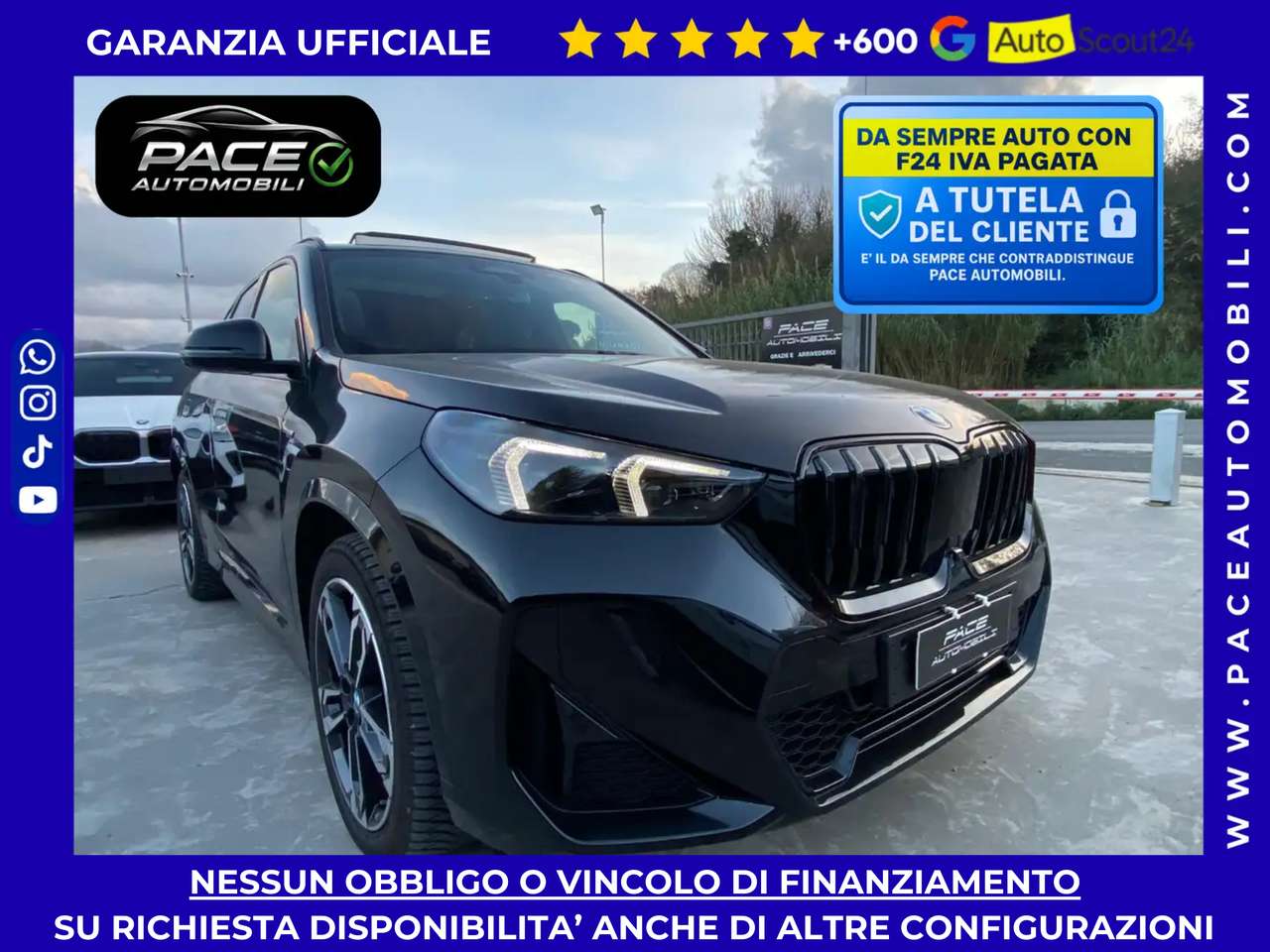 BMW X1 18D M-SPORT MSPORT PRO M SPORT TETTO KAMERA PDC