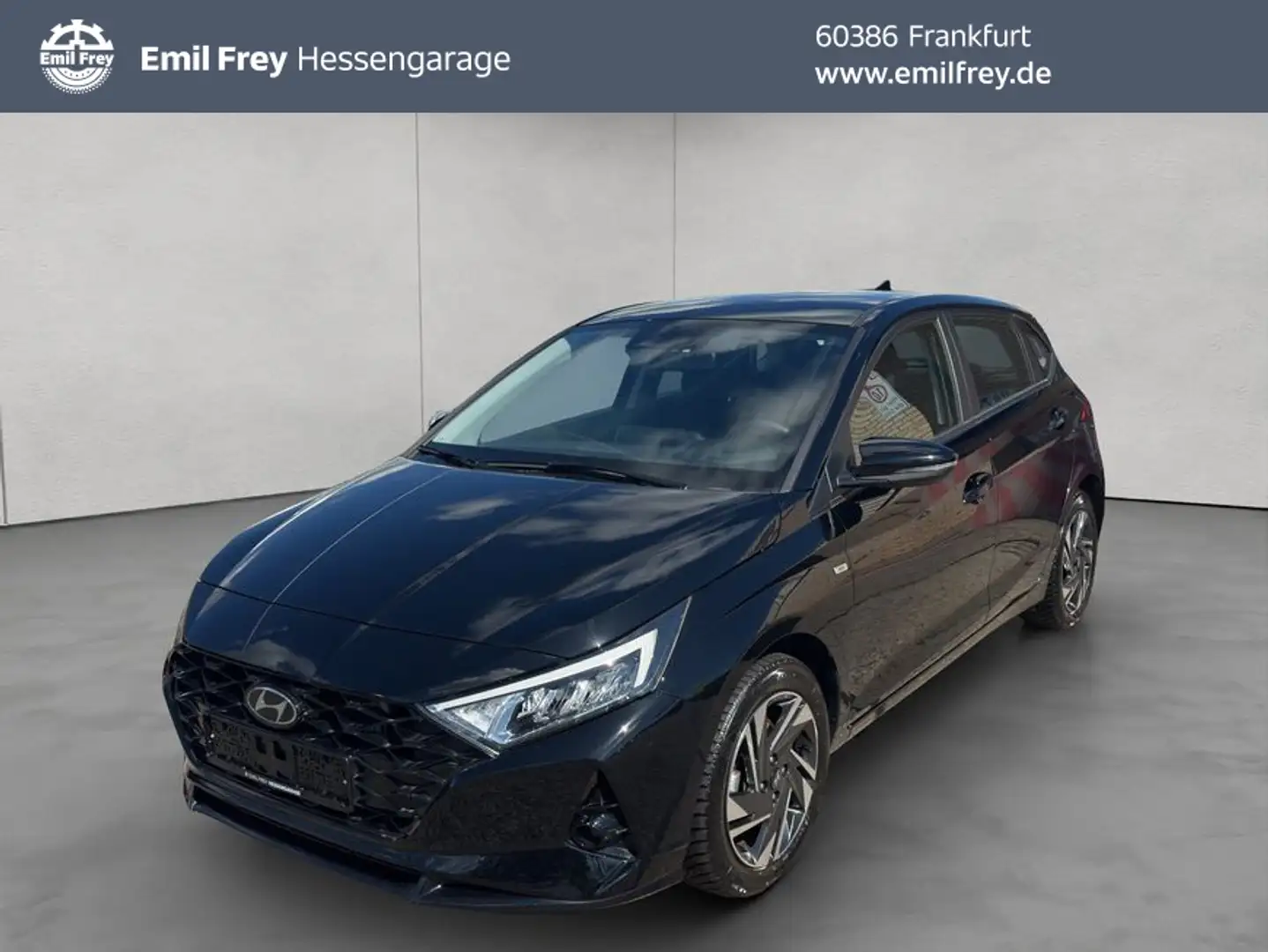 Hyundai i20 1.0 T-GDI 48V-Hybrid DCT Trend Schwarz - 1