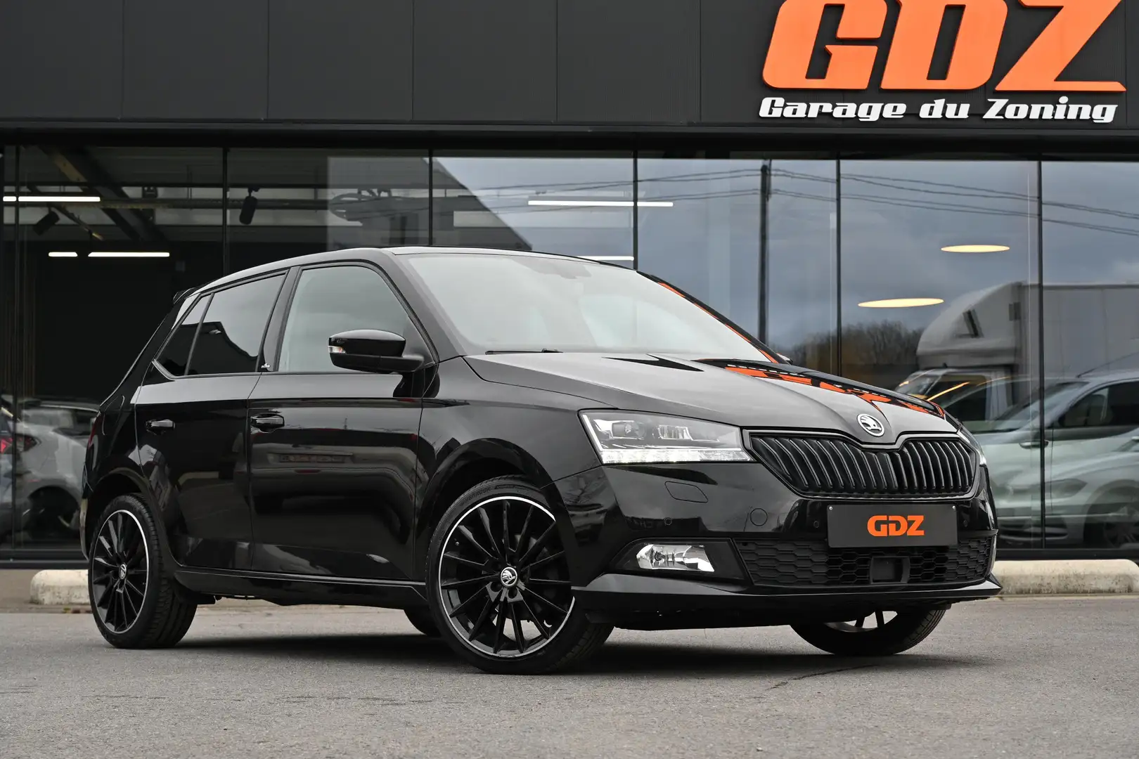 Skoda Fabia Fabia 1.0 TSI 95  Monte Carlo Black Edition Zwart - 1