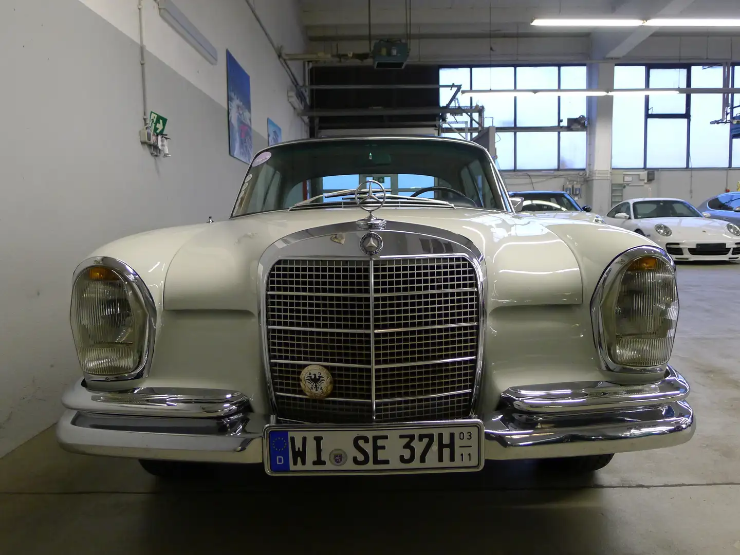 Mercedes-Benz 280 SE/C, 2.Hand, vollrestauriert, ein Traum ! Blanco - 2