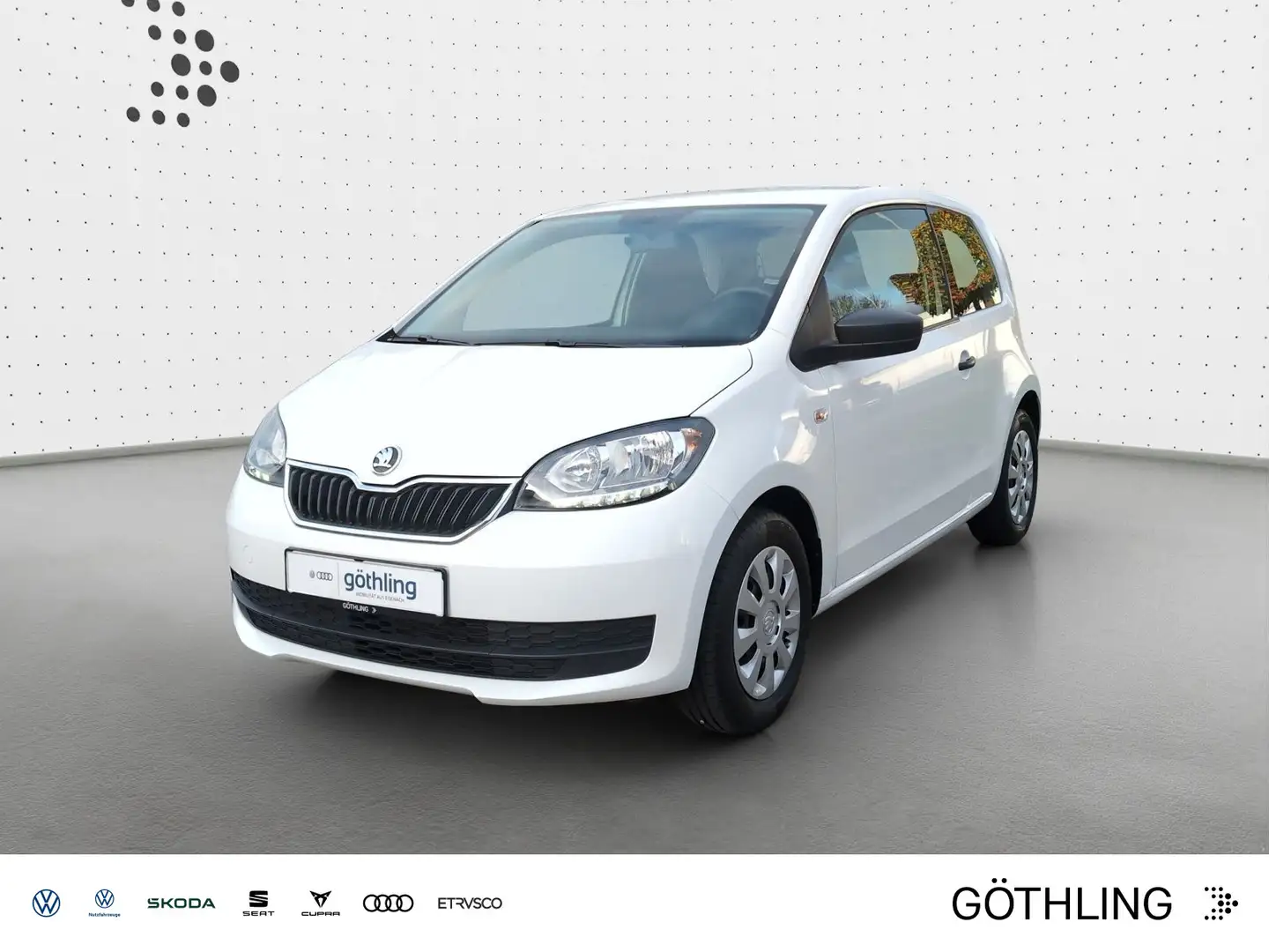 Skoda Citigo Active 1,0 MPI 44 kW 5-Gang*Klima*DAB*Iso Weiß - 1