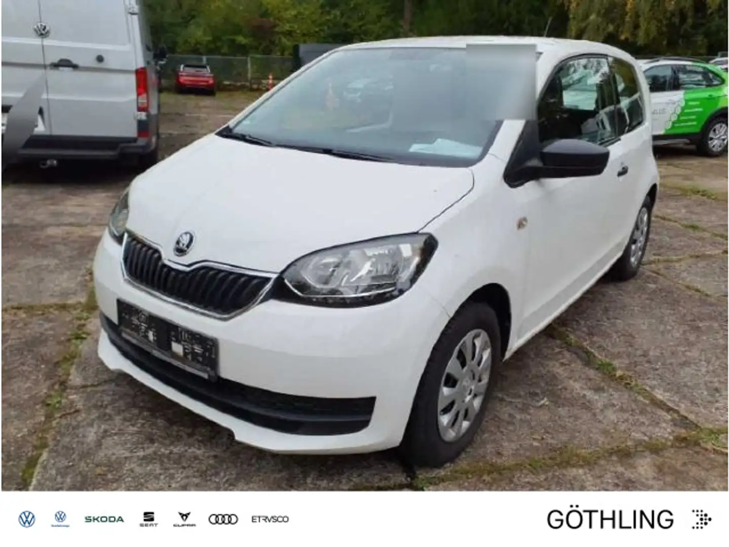 Skoda Citigo Active 1,0 MPI 44 kW 5-Gang Weiß - 1
