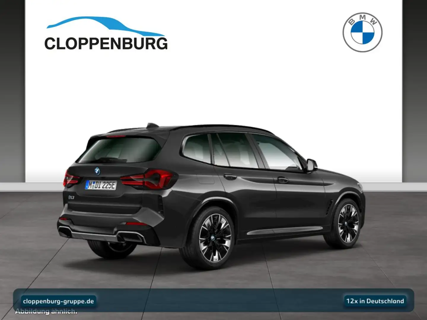 BMW iX3 M Sport Head-Up+Navi+ACC+SHZ+KeyGO+HiFi+LED Grau - 2