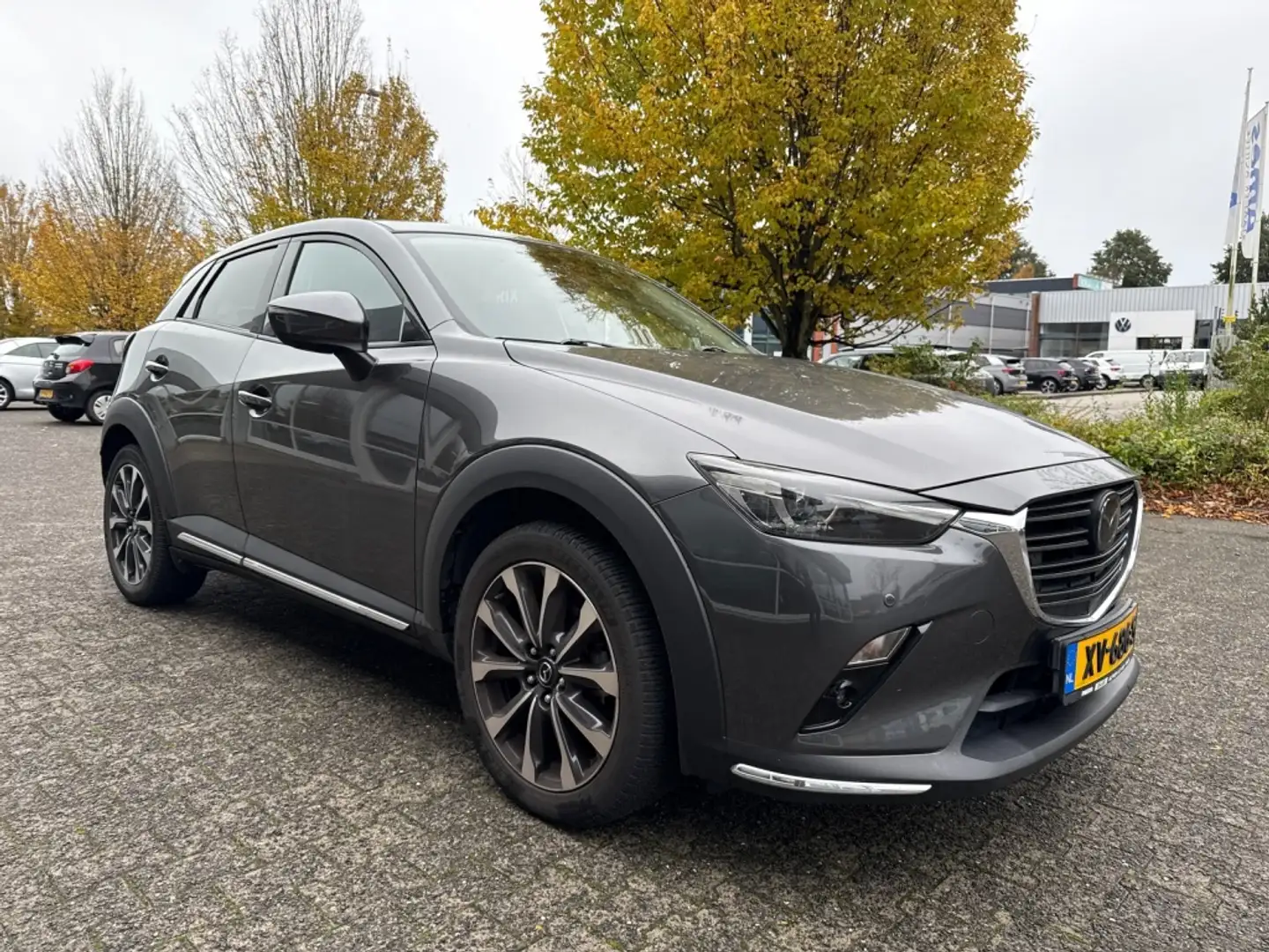 Mazda CX-3 2.0 SAG 120 GT-M | trekhaak | leer | head-up Grigio - 2