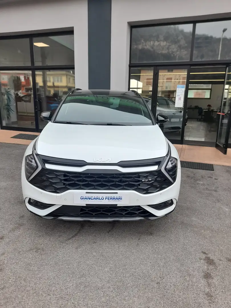 Kia Sportage Sportage 1.6 tgdi hev GT-line plus Bianco - 2