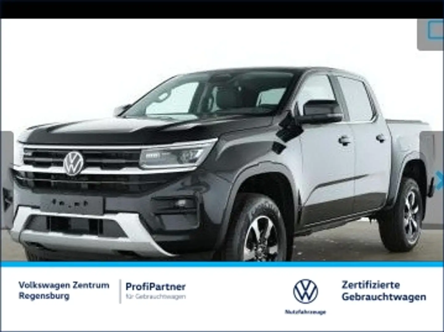Volkswagen Amarok DC Style AHK R-KAMERA LED-MATRIX NAVI ACC Nero - 1