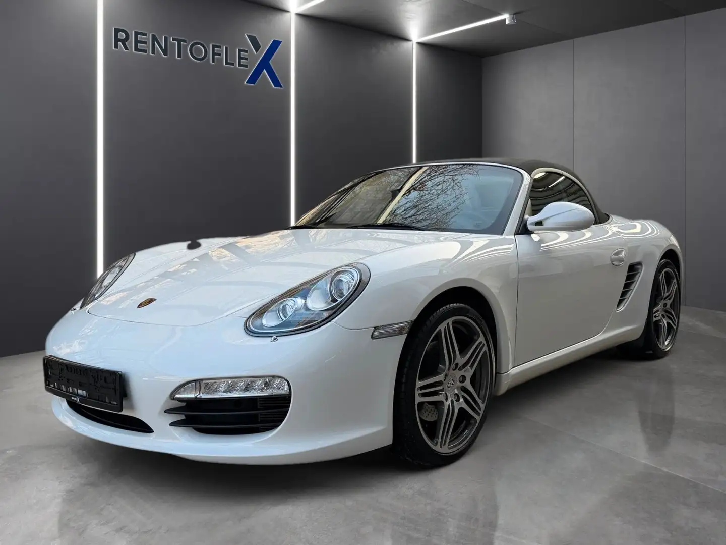 Porsche Boxster S PDK 1.HD  28.700 km Weiß - 1