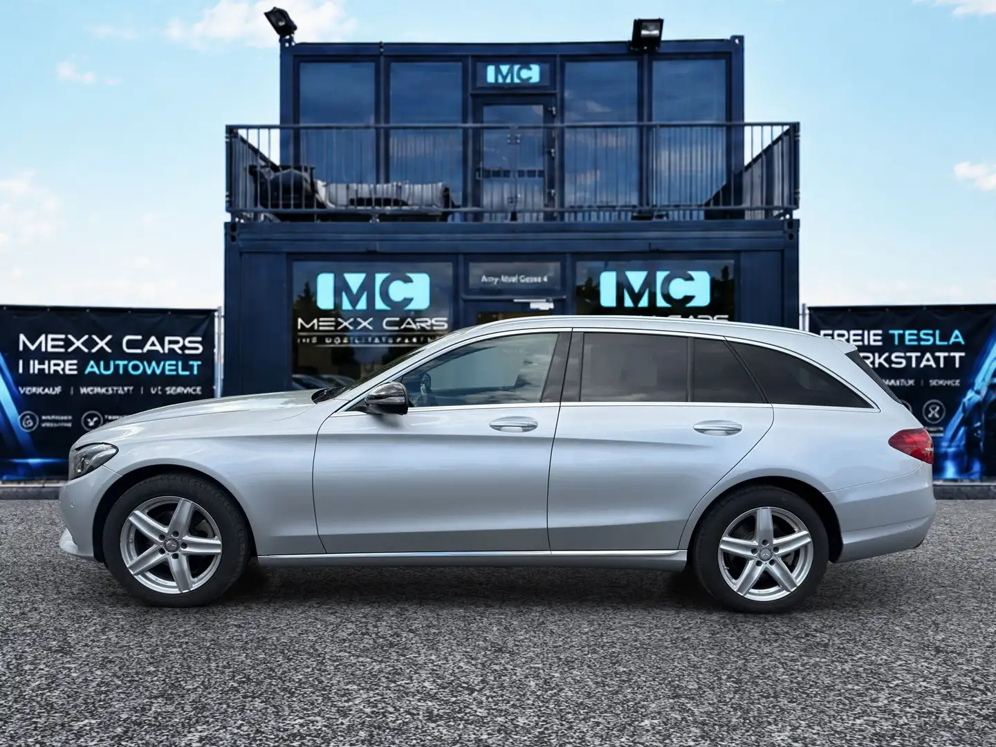 Mercedes-Benz C 200 T | AVANTGARDE | LED | NAVI | SITZHEIZUNG | PARKA Silber - 2